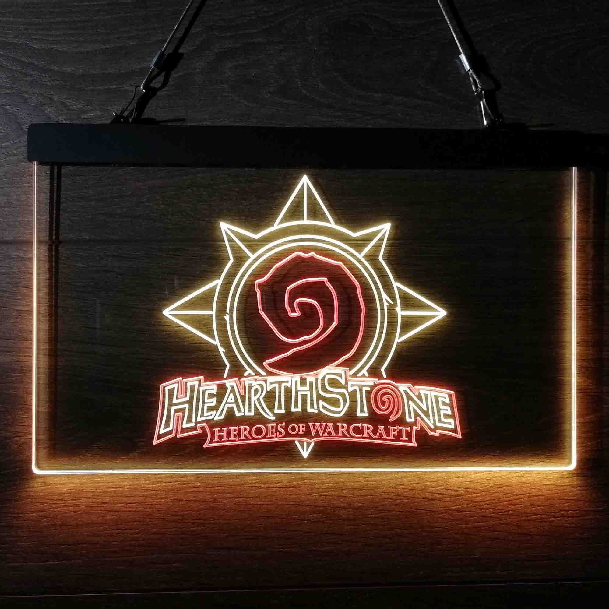 Hearthstone Heroes of Warcraft Game Room Neon Light LED Sign - Image 13