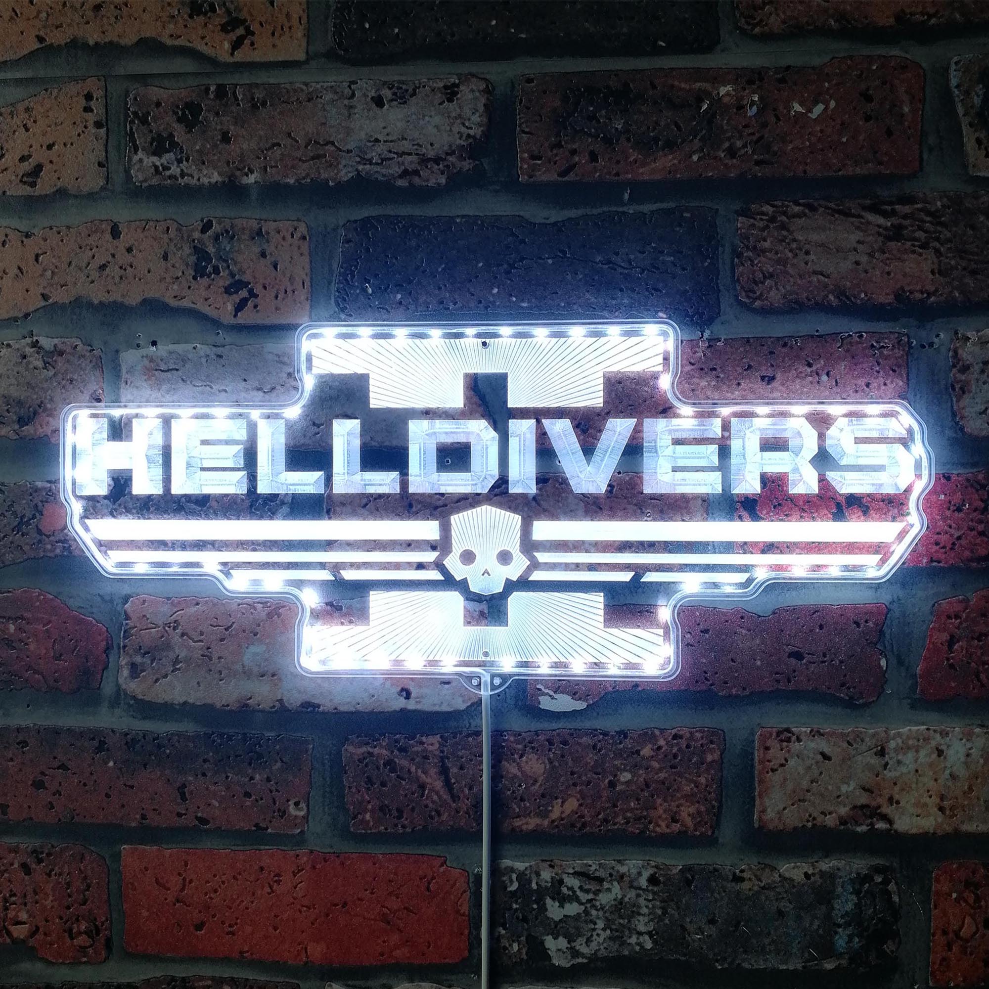 Helldivers Neon LED Sign with Dynamic RGB Colors - Image 5