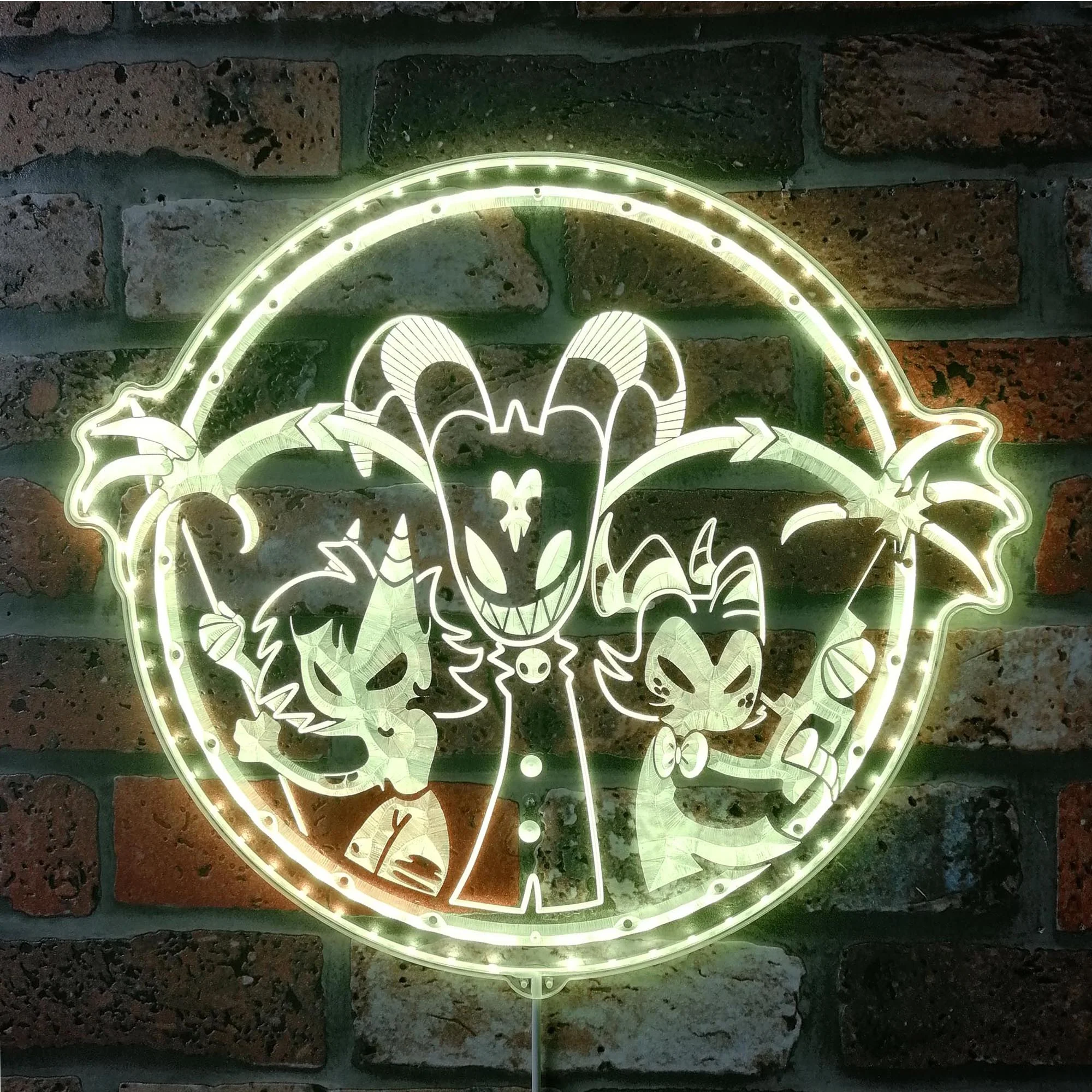 Helluva Boss Neon LED Sign with Dynamic RGB Colors - Image 7