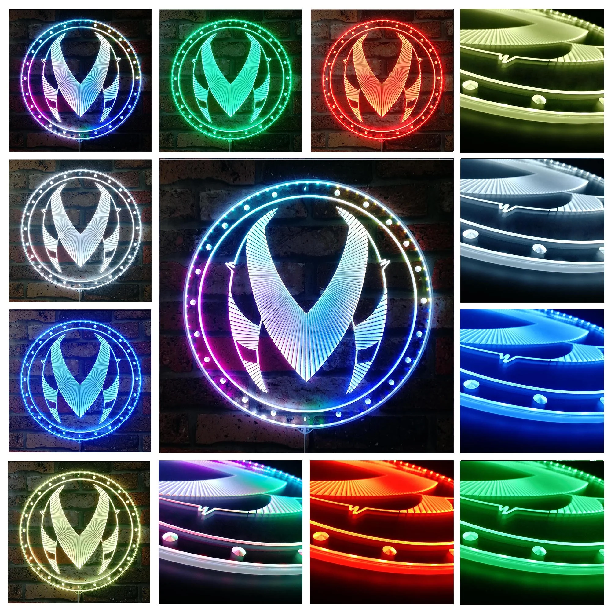 Helluva Boss Neon LED Sign with Dynamic RGB Colors - Image 2