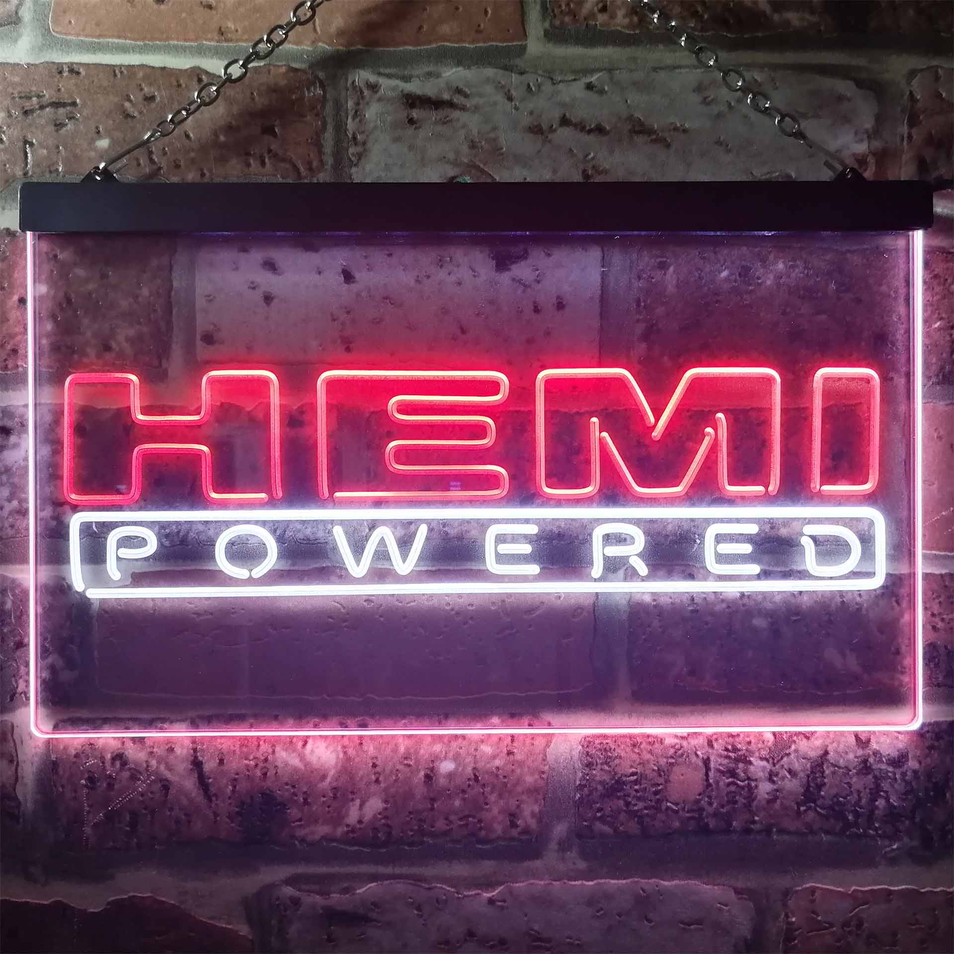 Hemi Powered Car LED Neon Sign - Image 3