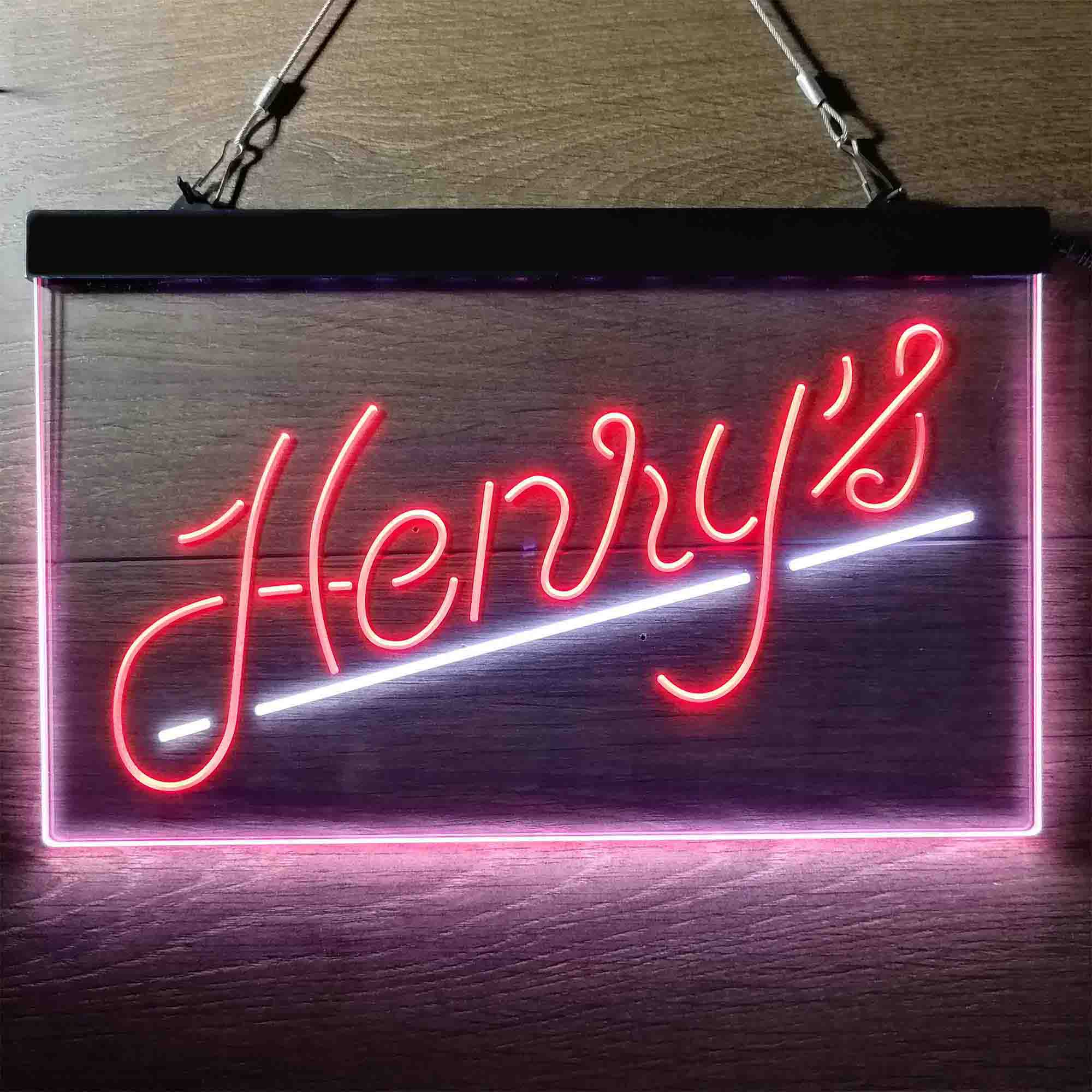 Henry Weinhard Root Beer Home Bar Neon Light LED Sign - Image 10