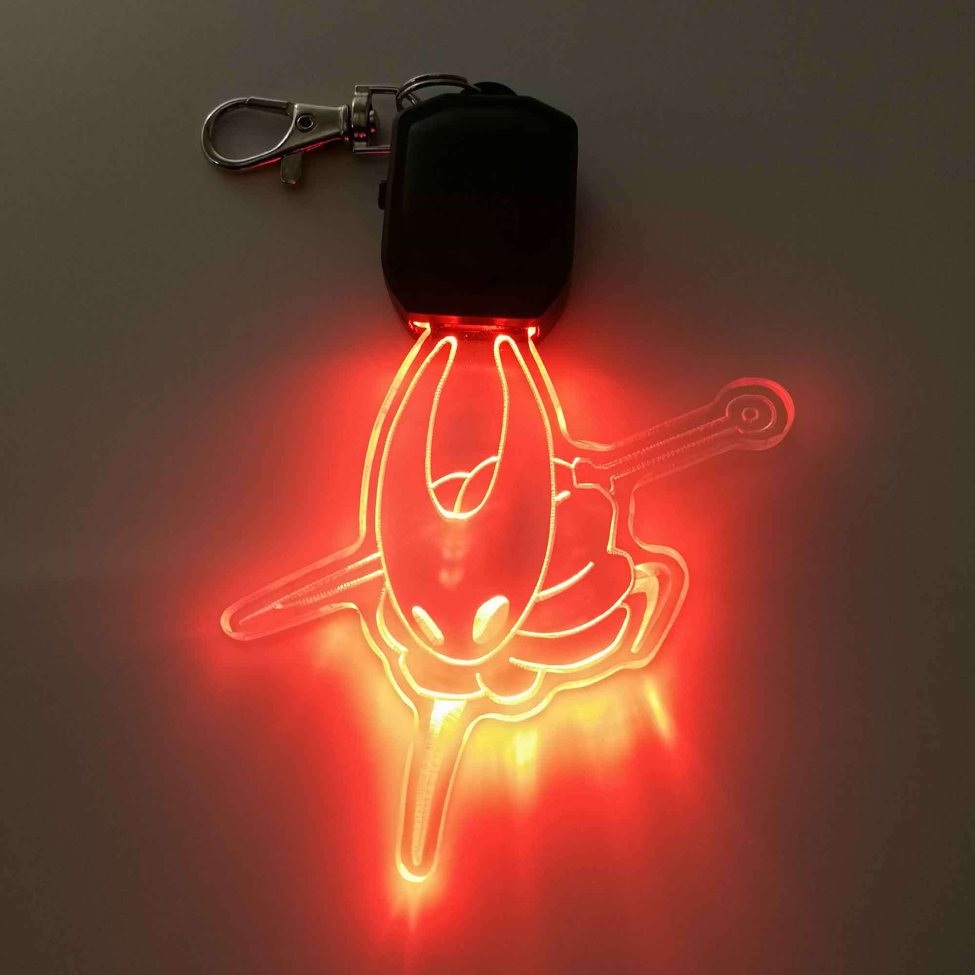 Hollow Knight Silksong LED Light Acrylic Keychain , Christmas Tree Ornament - Image 6