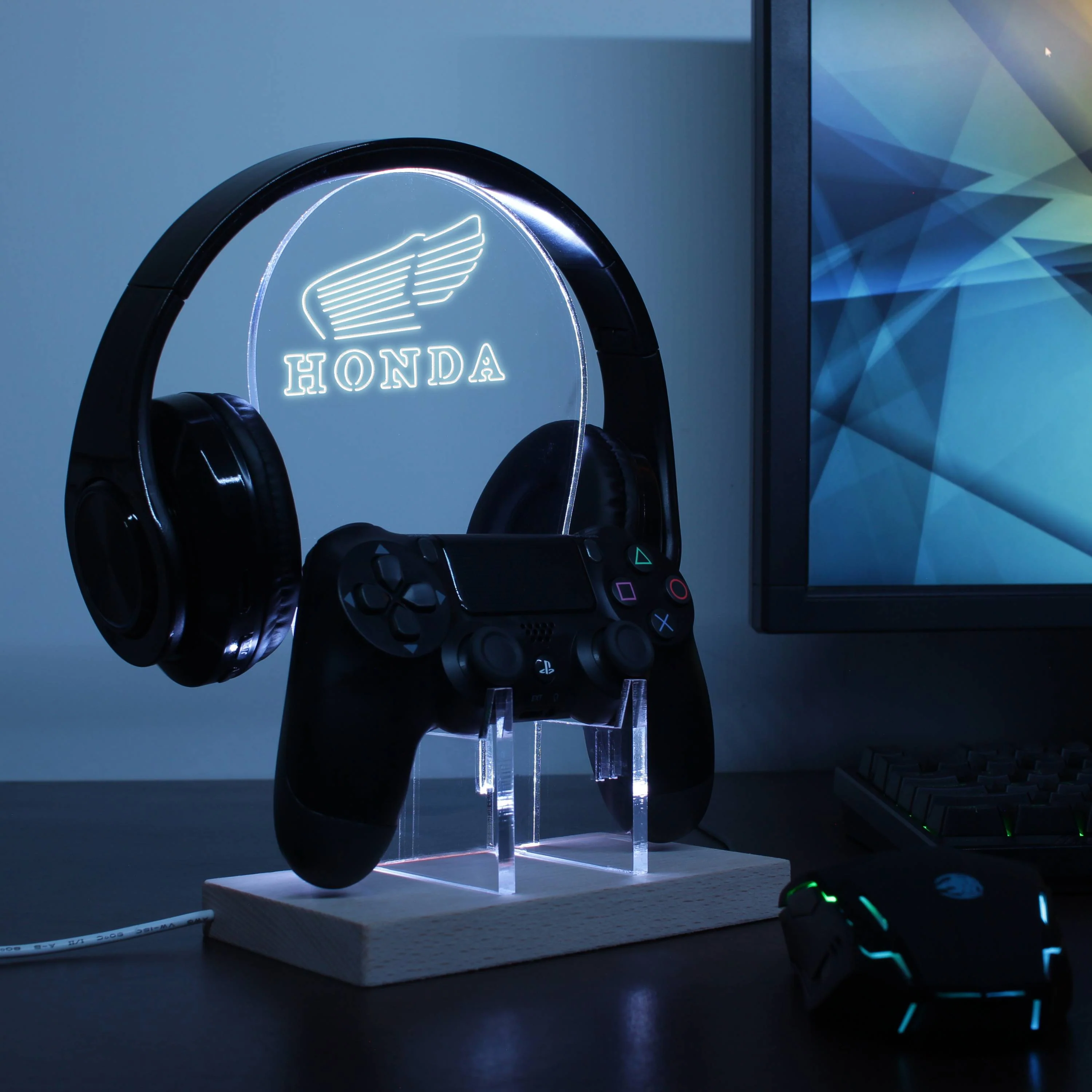 Honda LED Gaming Headset Controller Stand - Image 3