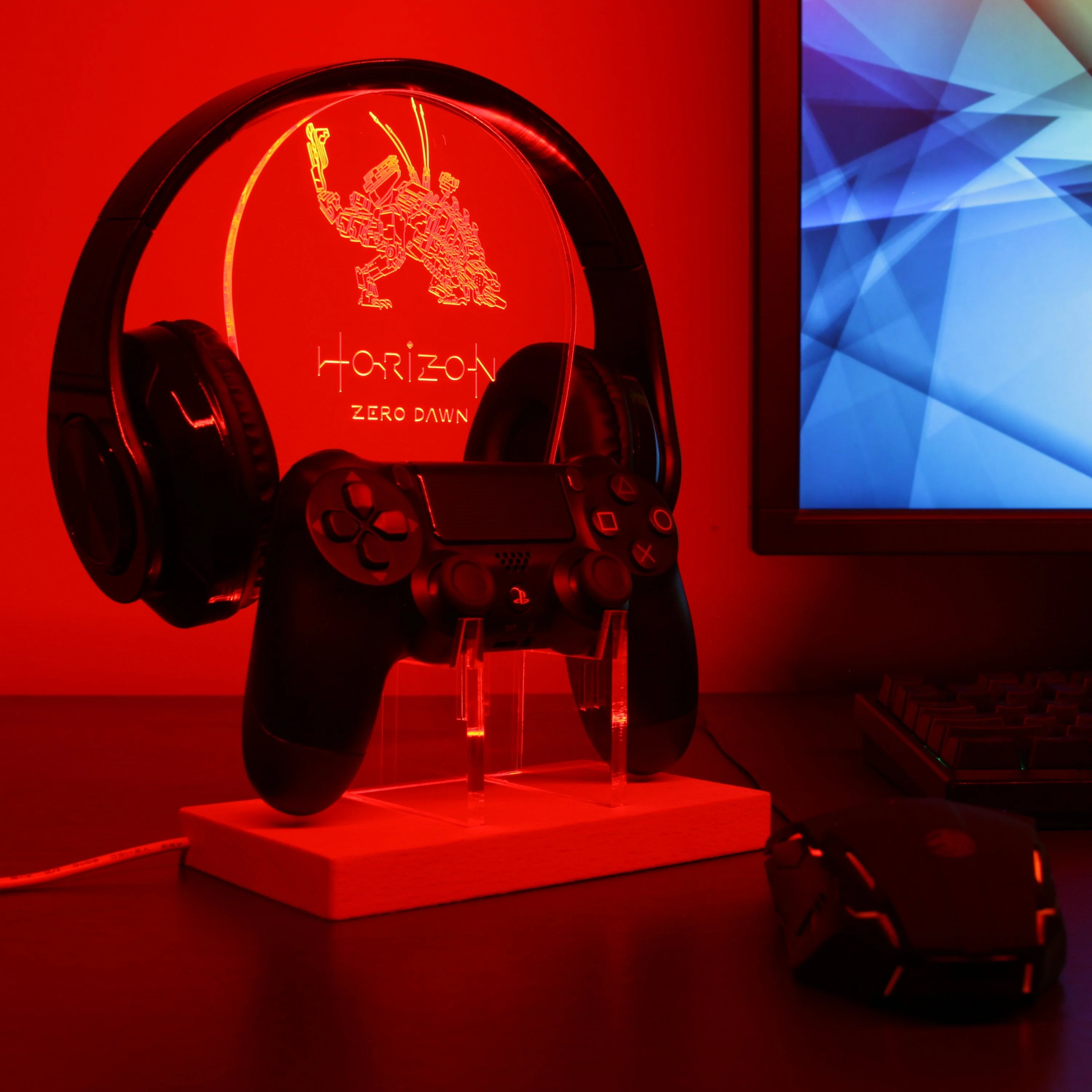 Horizon Zero Dawn LED Gaming Headset Controller Stand - Image 2