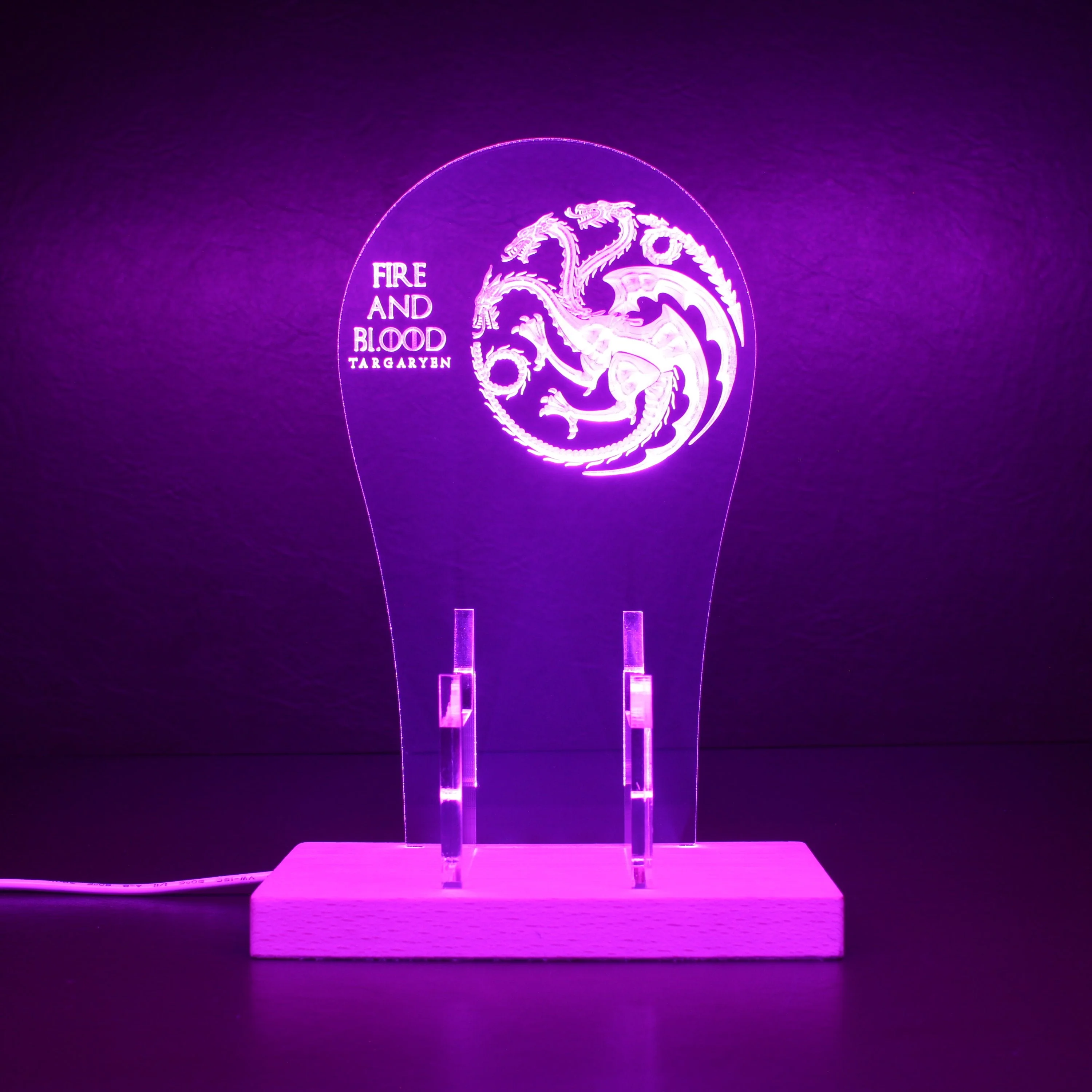 House of the Dragon Game of Thrones LED Gaming Headset Controller Stand | Gamer Gift Idea - Image 5