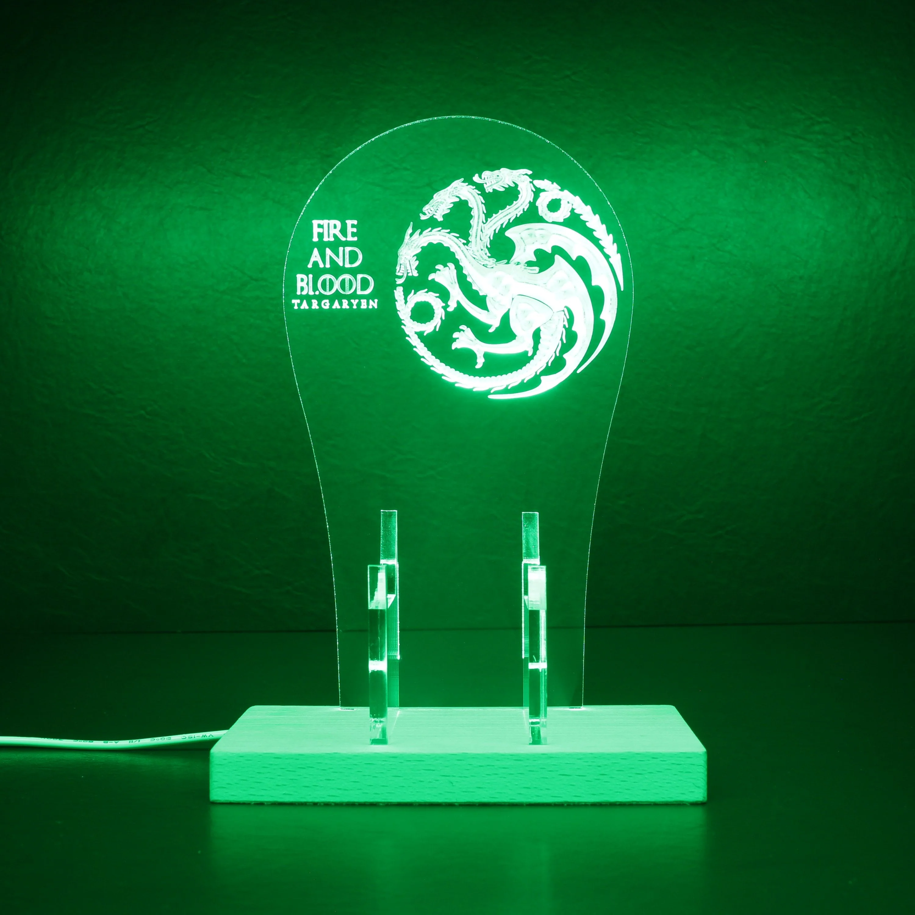 House of the Dragon Game of Thrones LED Gaming Headset Controller Stand | Gamer Gift Idea - Image 7