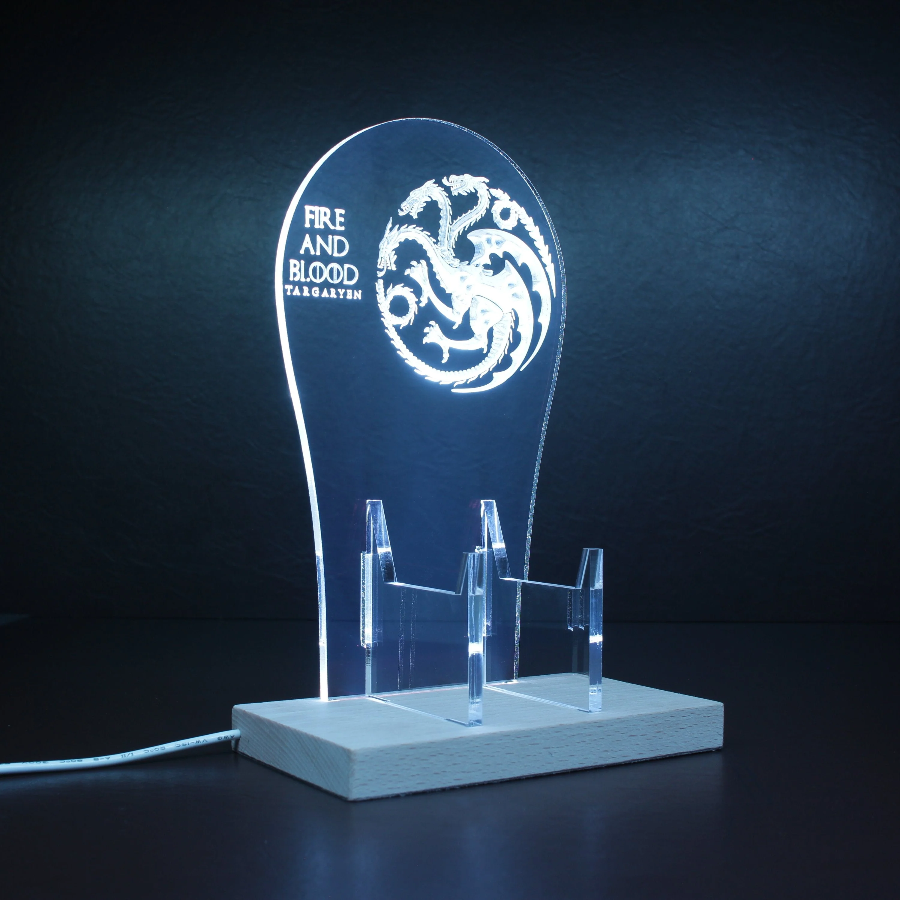 House of the Dragon Game of Thrones LED Gaming Headset Controller Stand | Gamer Gift Idea - Image 8