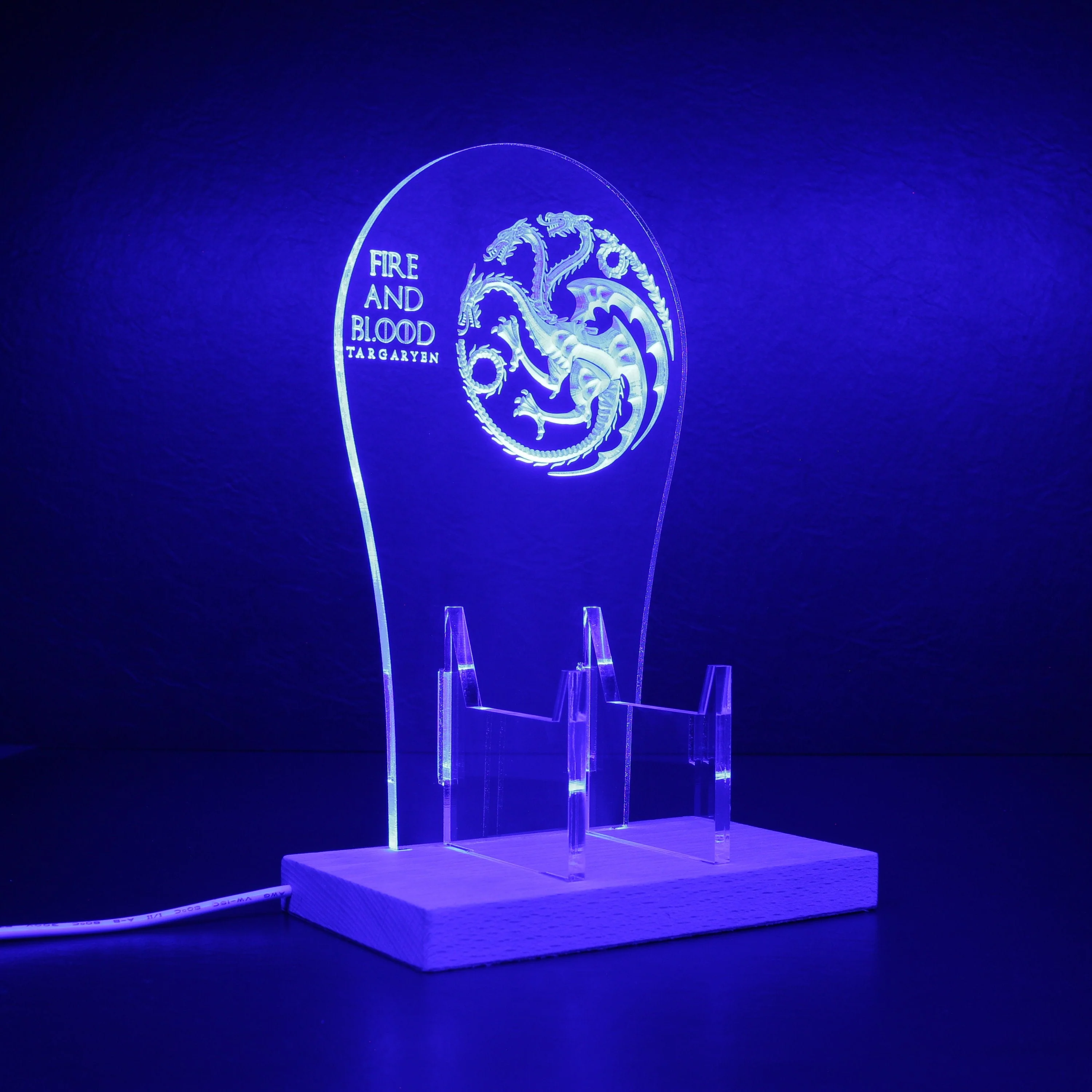 House of the Dragon Game of Thrones LED Gaming Headset Controller Stand | Gamer Gift Idea - Image 9