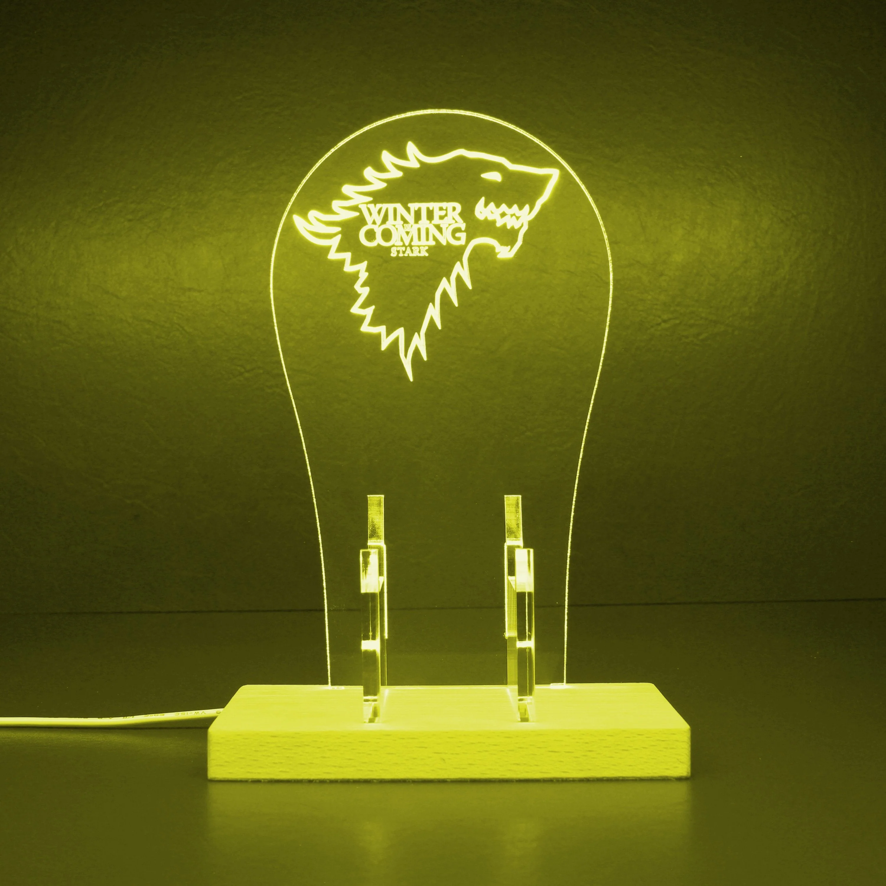 House Stark Game of Thrones LED Gaming Headset Controller Stand | Gamer Gift Idea - Image 7
