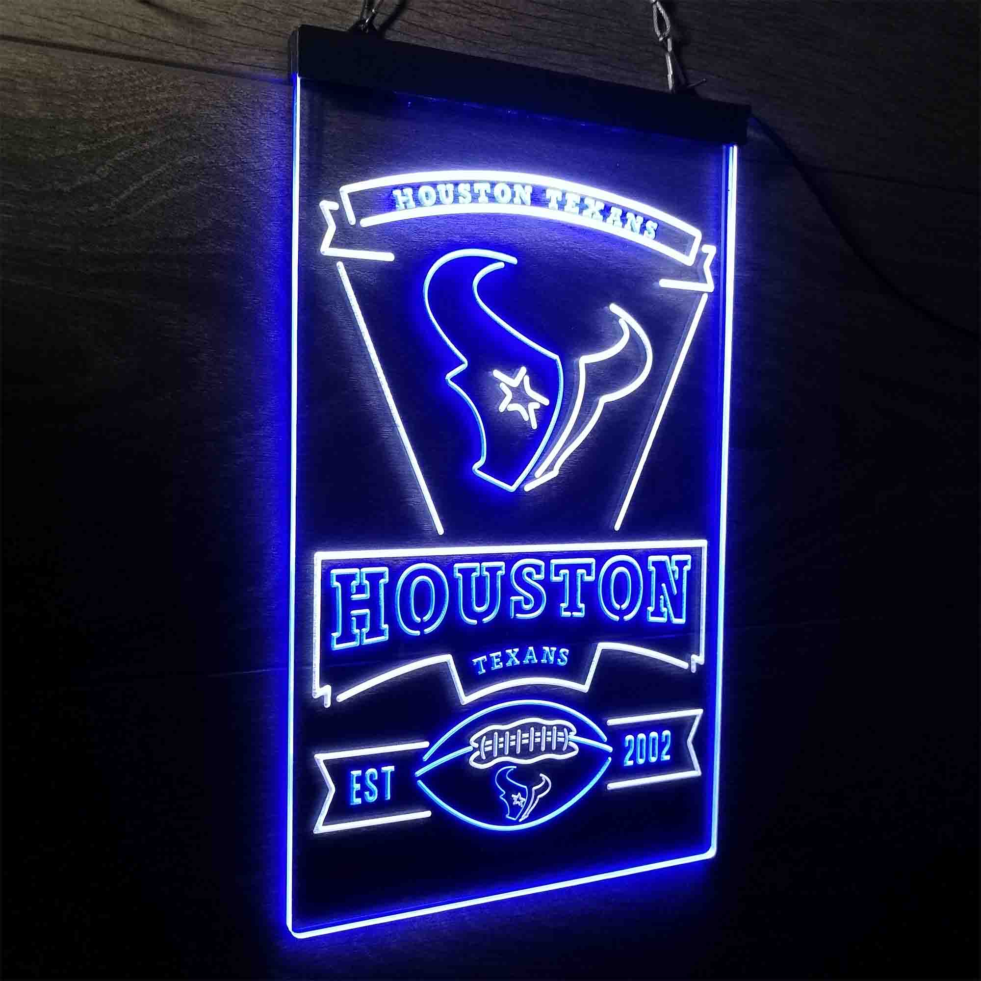 Houston Texans Est. 2002 Neon-Like LED Sign - Image 14
