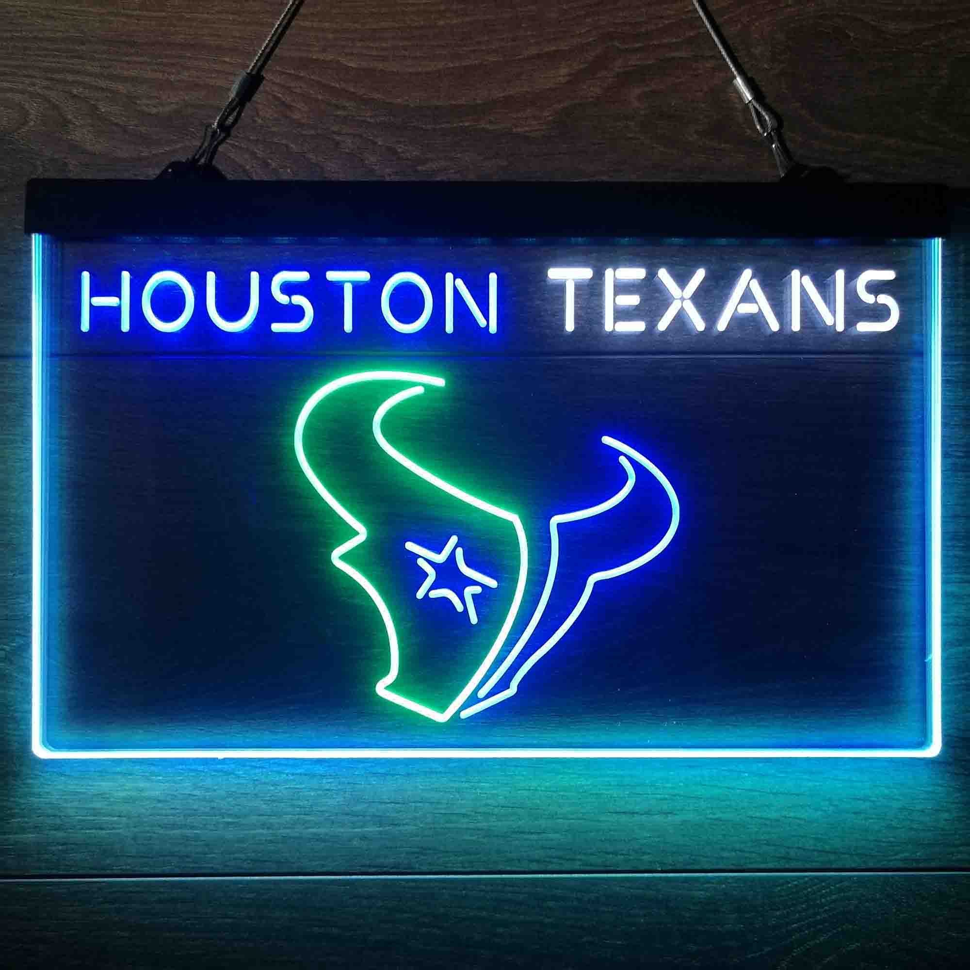 Houston Texans  Neon 3-Color LED Sign - Image 11