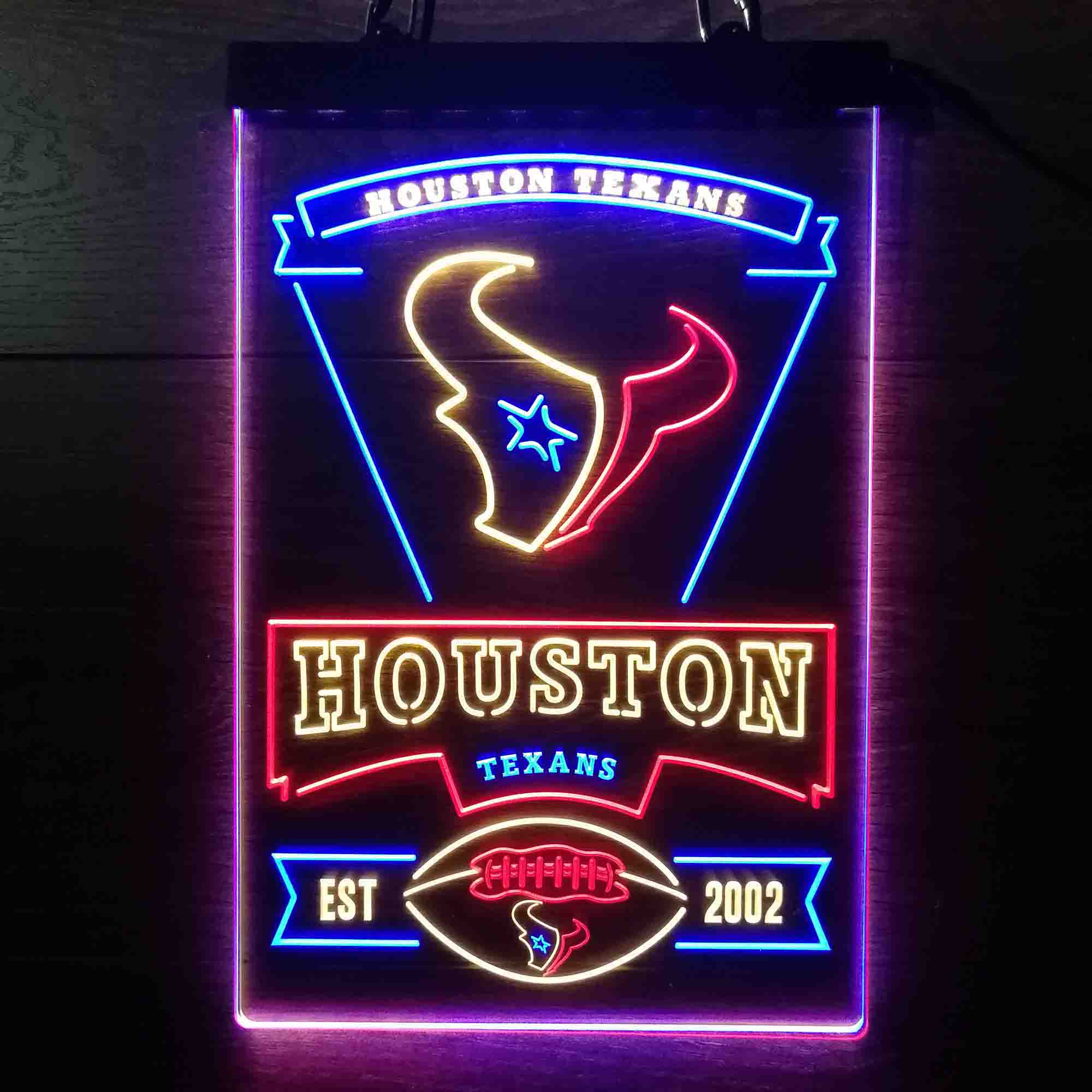 Houston Texans Neon LED Sign 3 Colors - Image 11