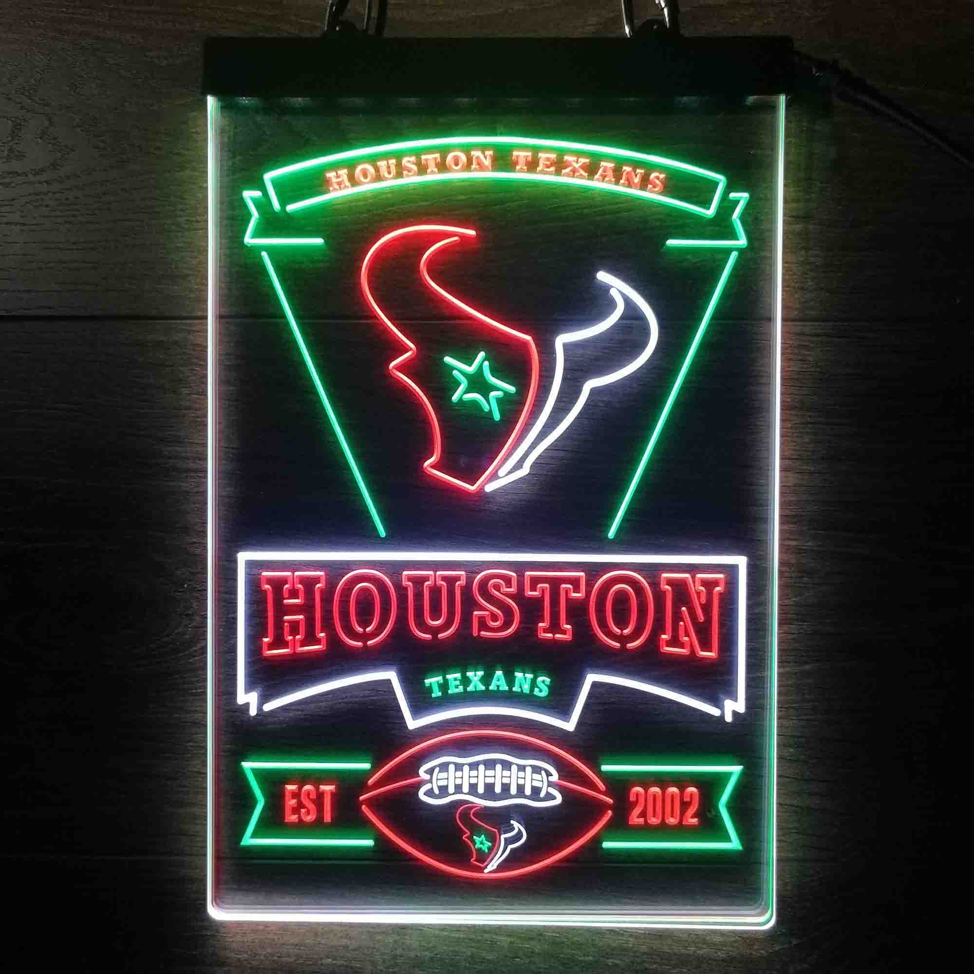 Houston Texans Neon LED Sign 3 Colors - Image 13