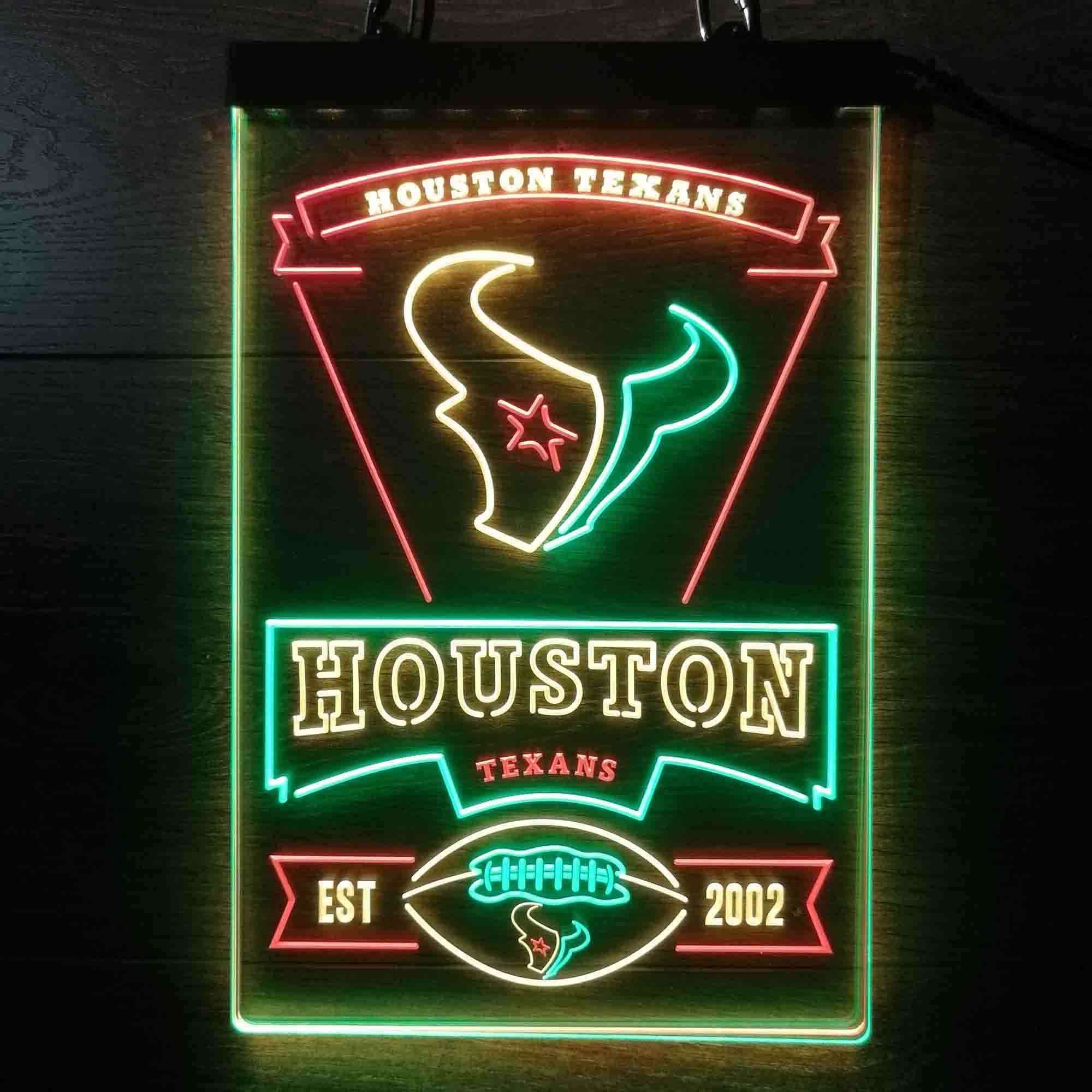 Houston Texans Neon LED Sign 3 Colors - Image 7