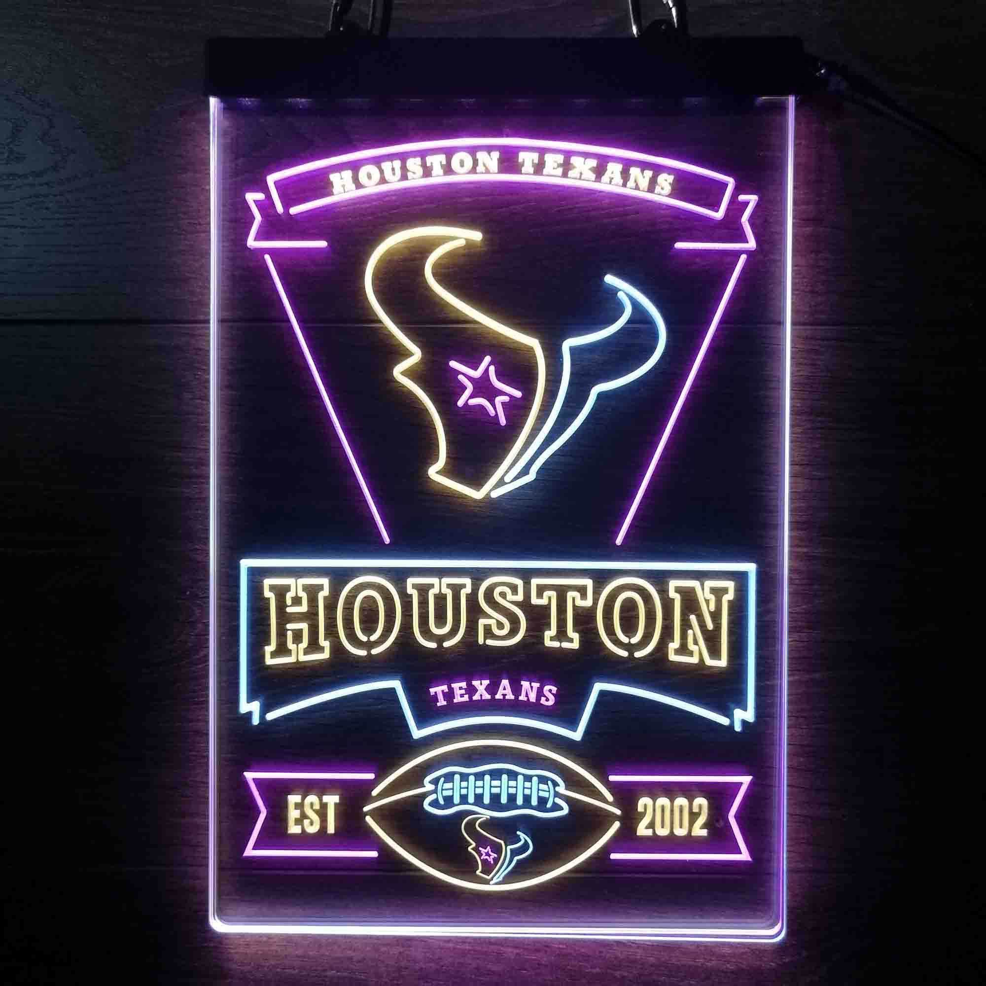 Houston Texans Neon LED Sign 3 Colors - Image 9