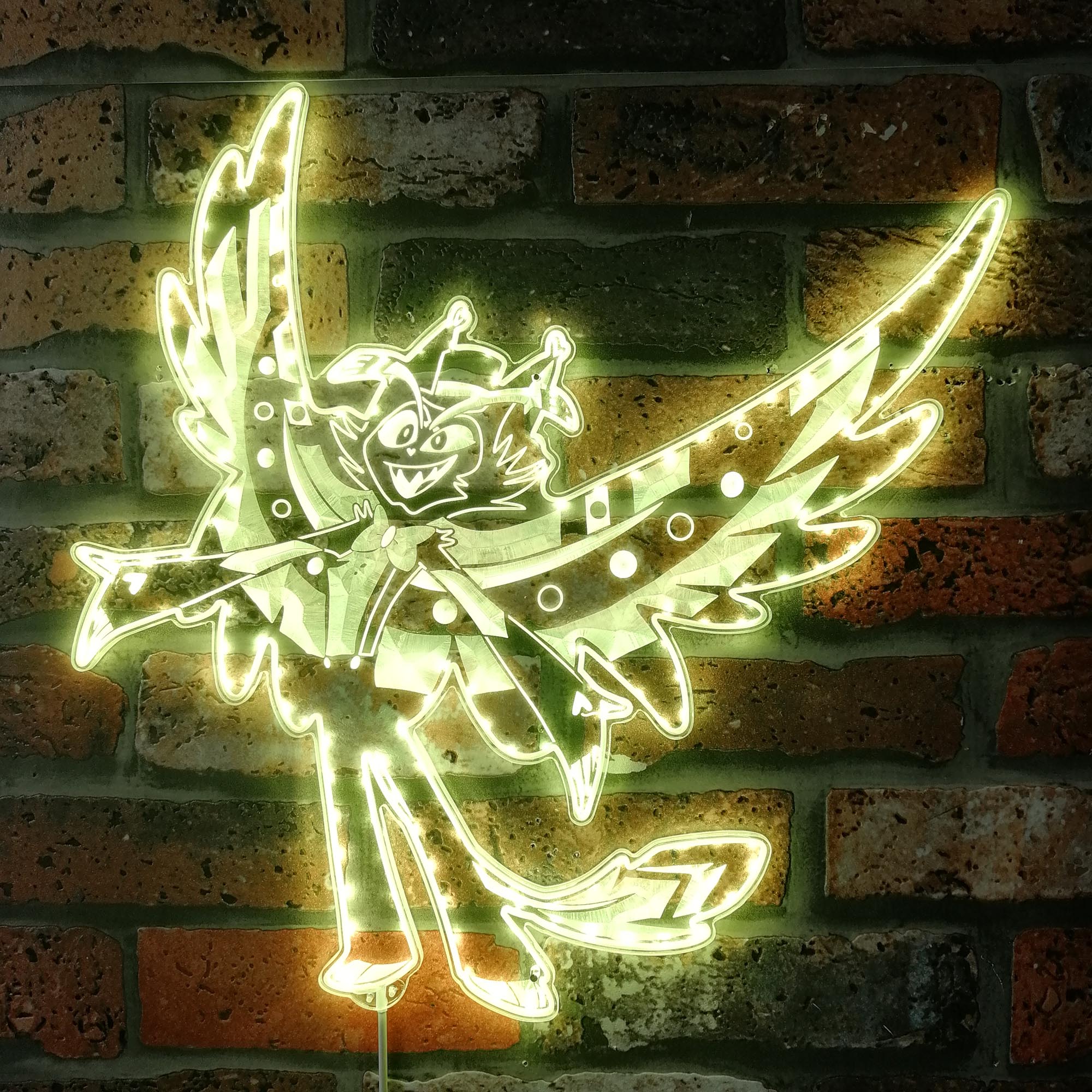 Husk Hazbin Hotel Neon LED Sign with Dynamic RGB Colors - Image 7