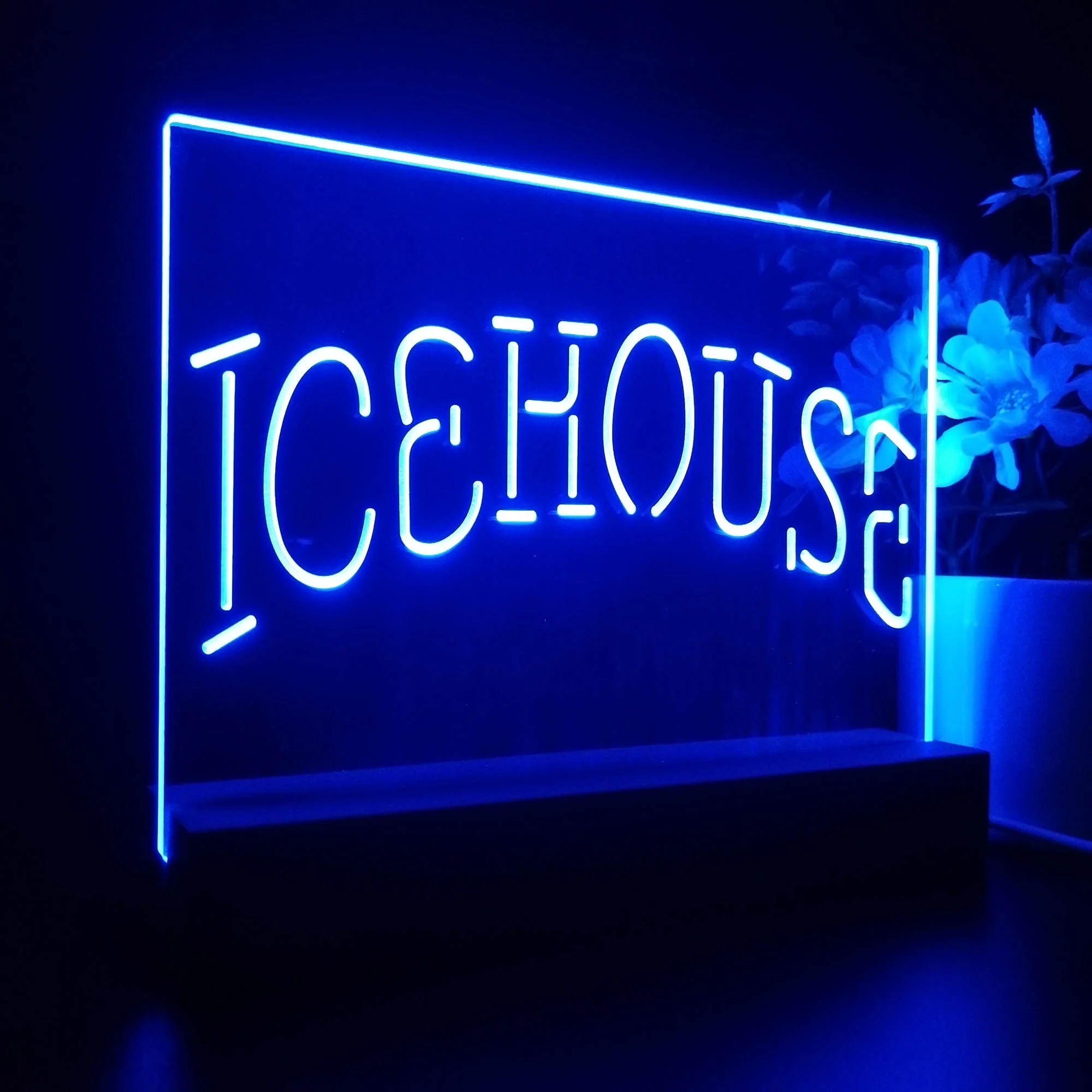 Icehouse Beer Neon Sign Pub Bar Lamp - Image 5