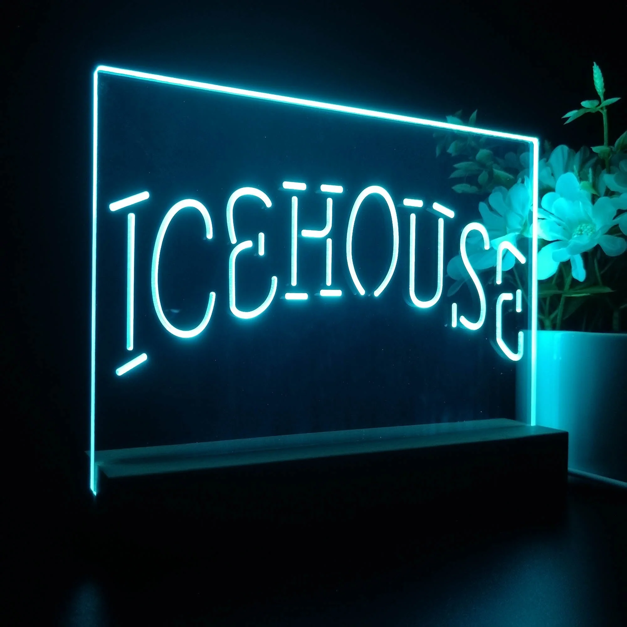 Icehouse Beer Neon Sign Pub Bar Lamp - Image 7