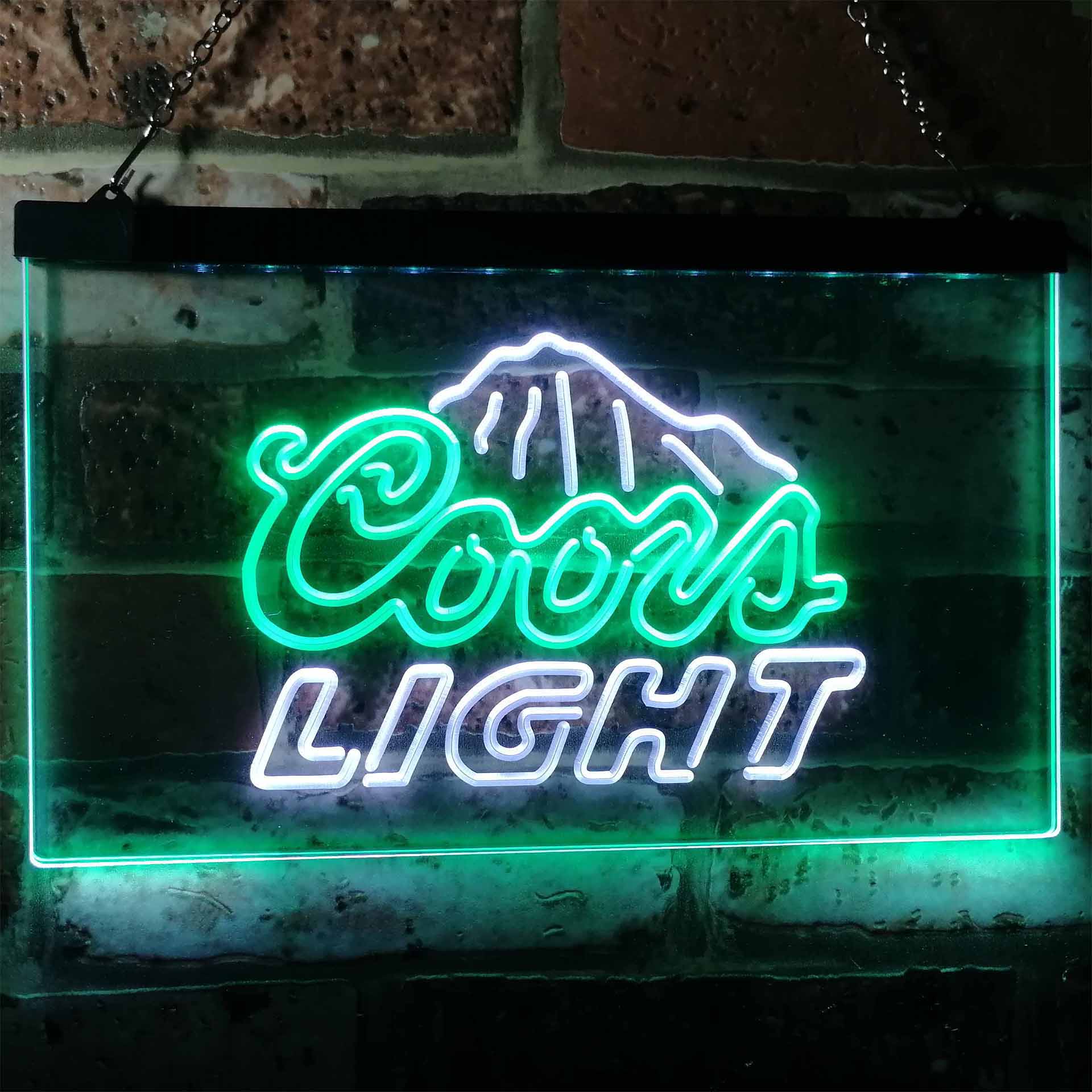 Coors Light Mountain Home Bar Neon-Like LED Sign - Image 12