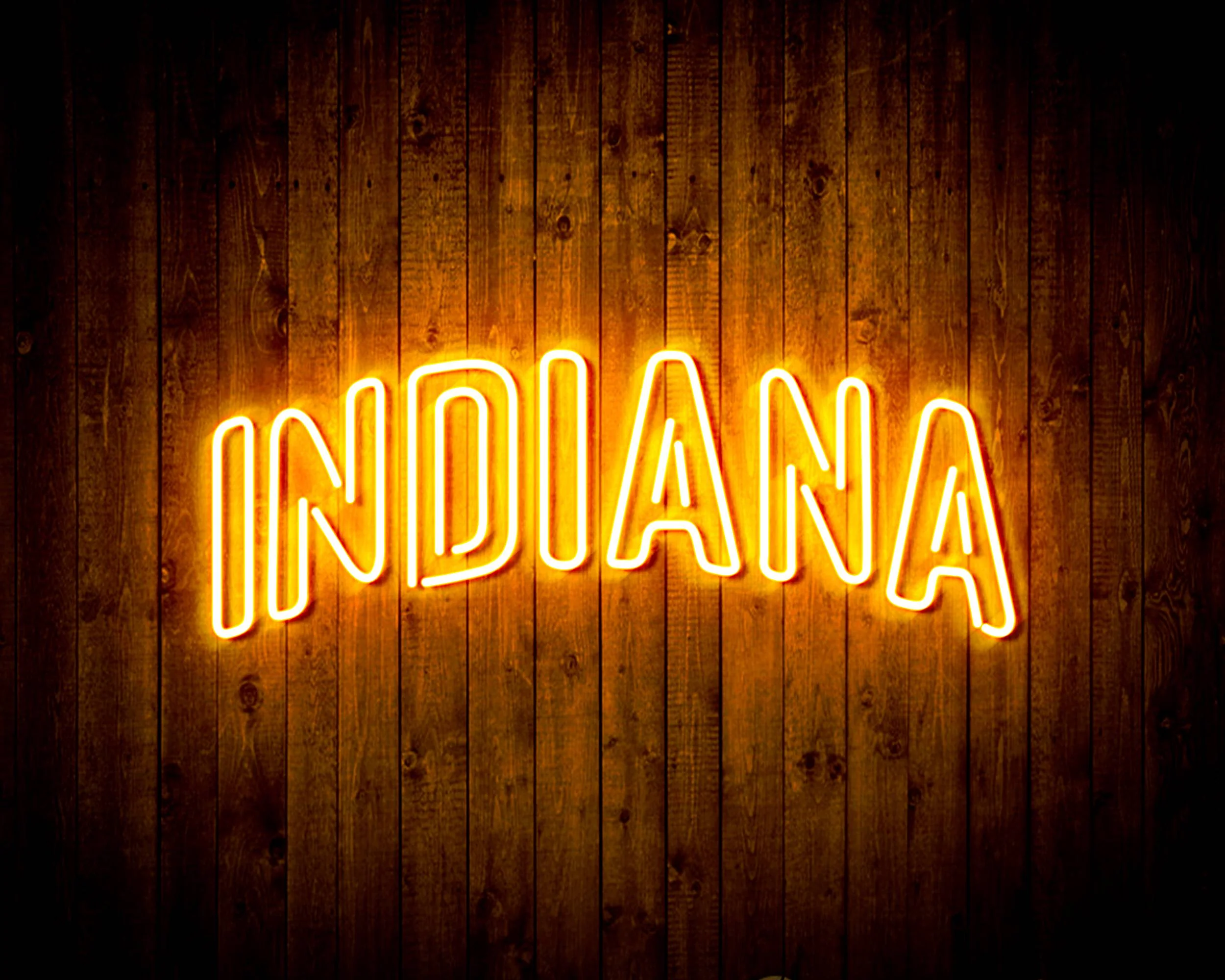 Indiana Pacers Bar Neon Flex LED Sign - Image 4