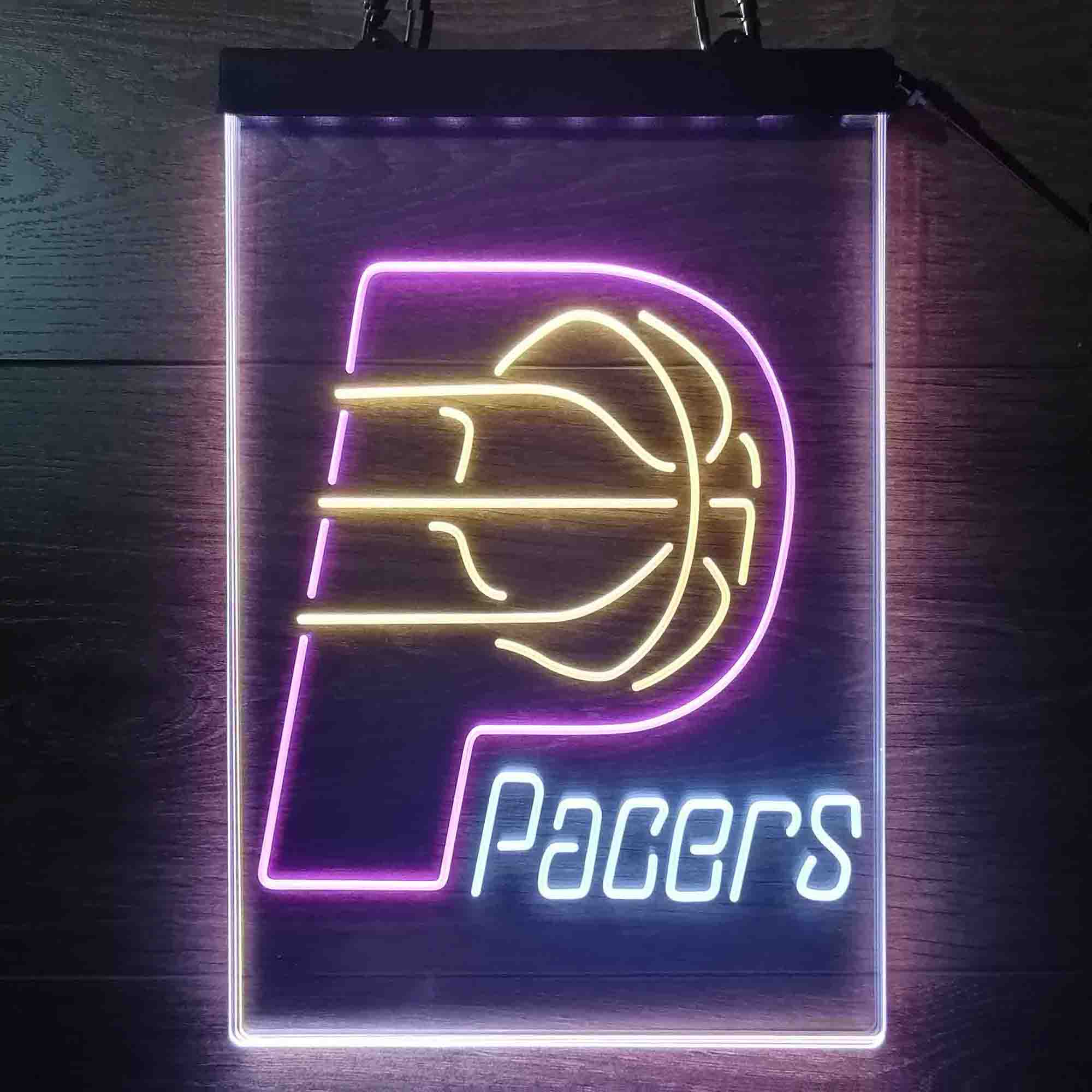 Indiana Pacers Neon LED Sign 3 Colors - Image 2