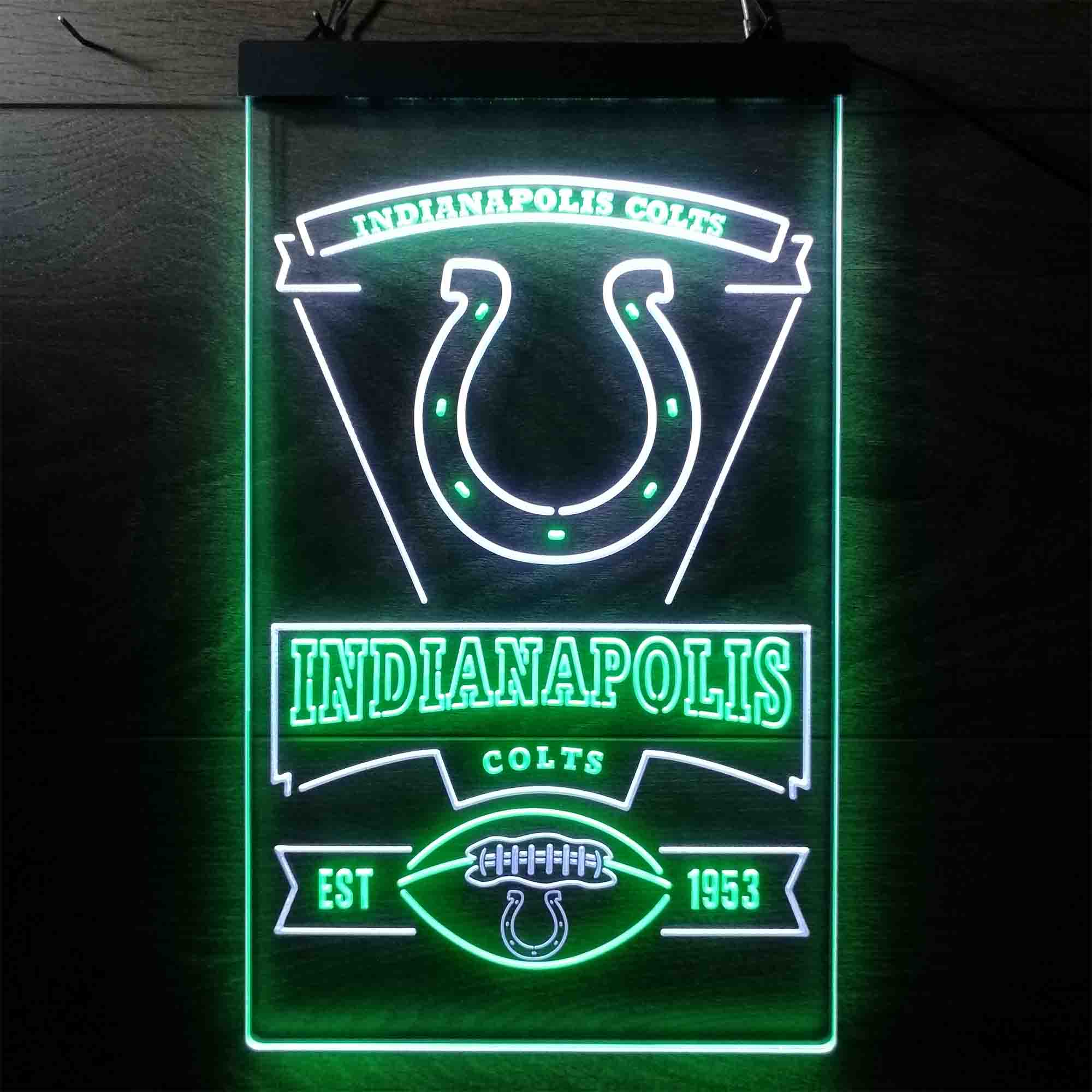 Indianapolis Colts Neon-Like LED Sign - Image 10