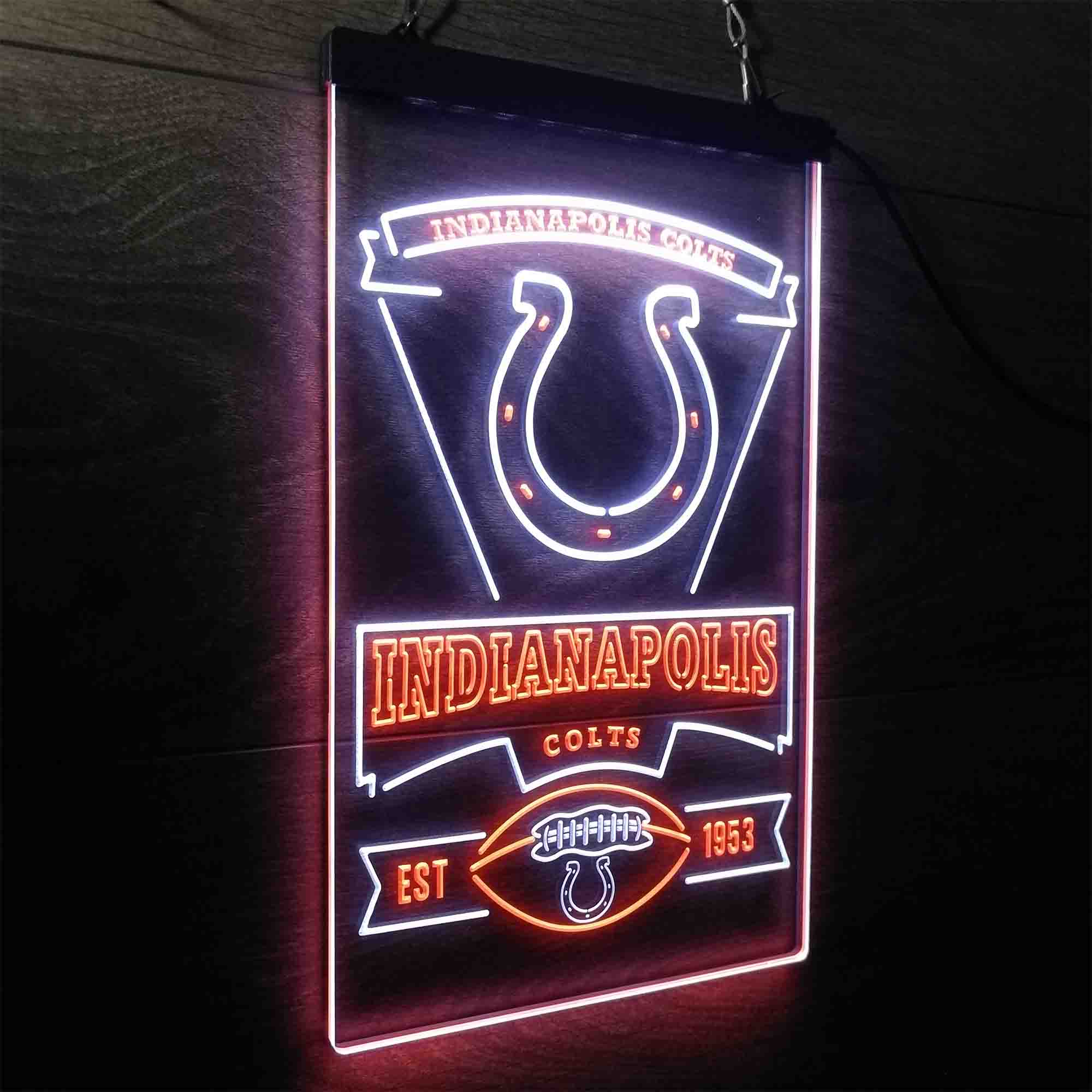 Indianapolis Colts Neon-Like LED Sign - Image 14