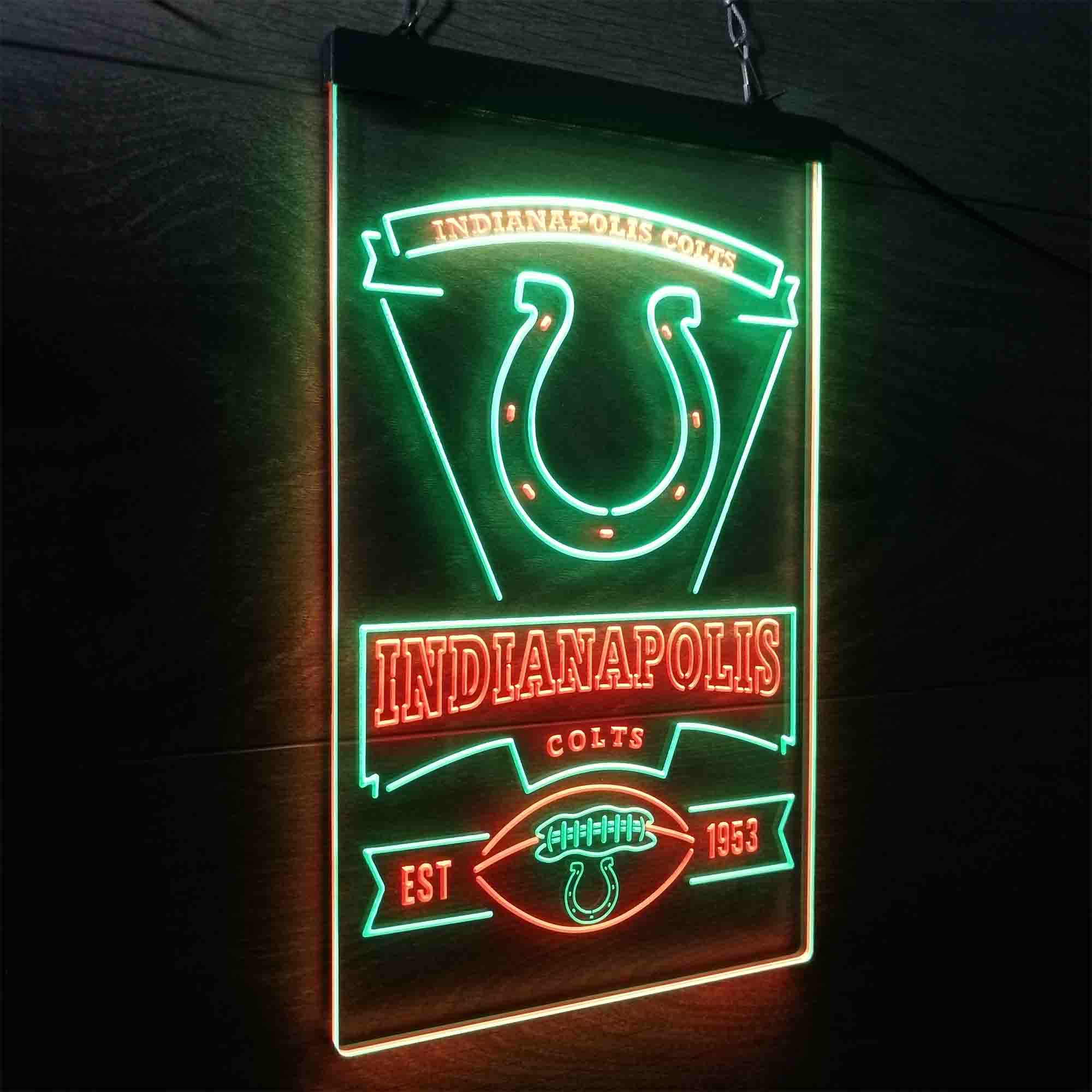 Indianapolis Colts Neon-Like LED Sign - Image 22