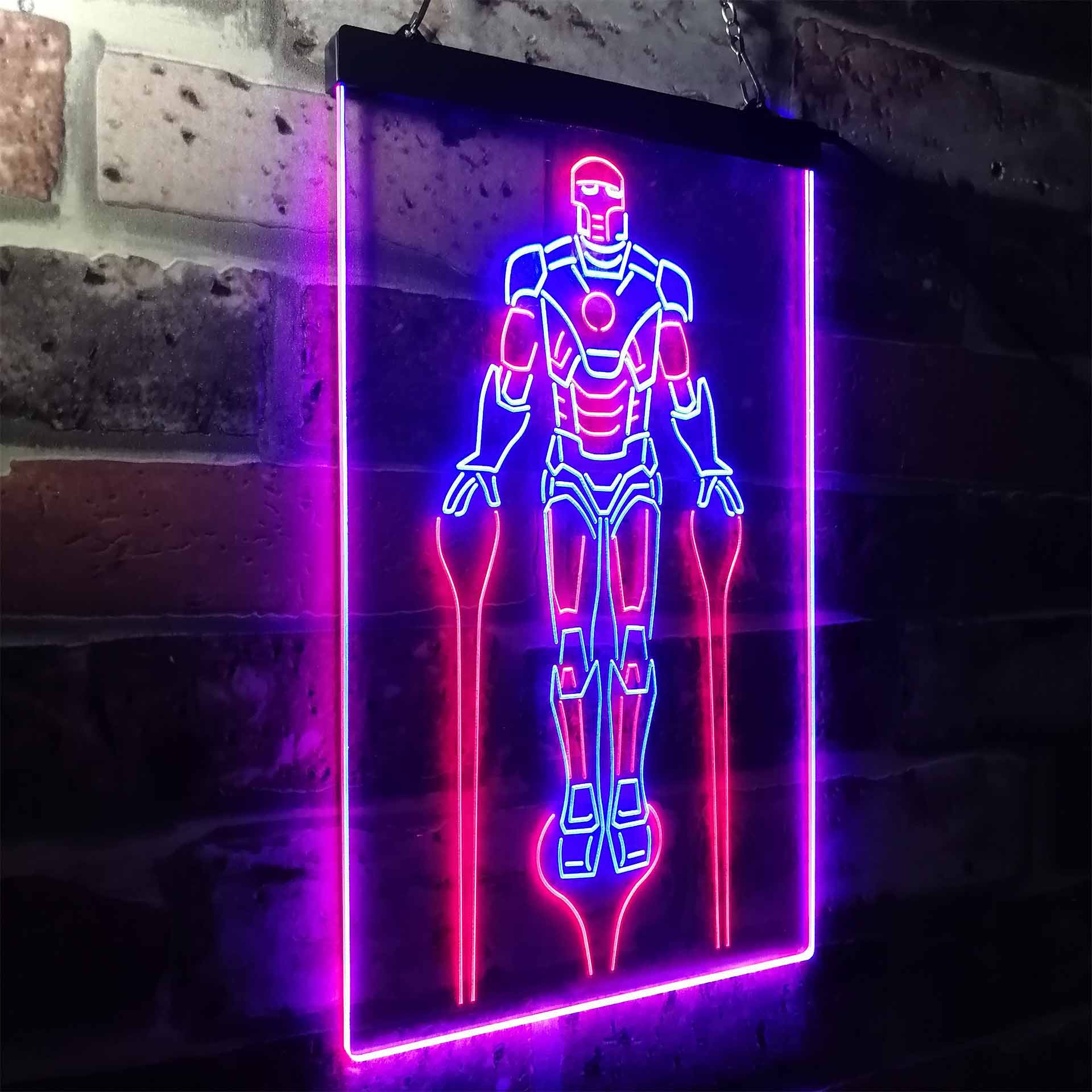 Iron Man Marvels Game Room Neon Light LED Sign - Image 15