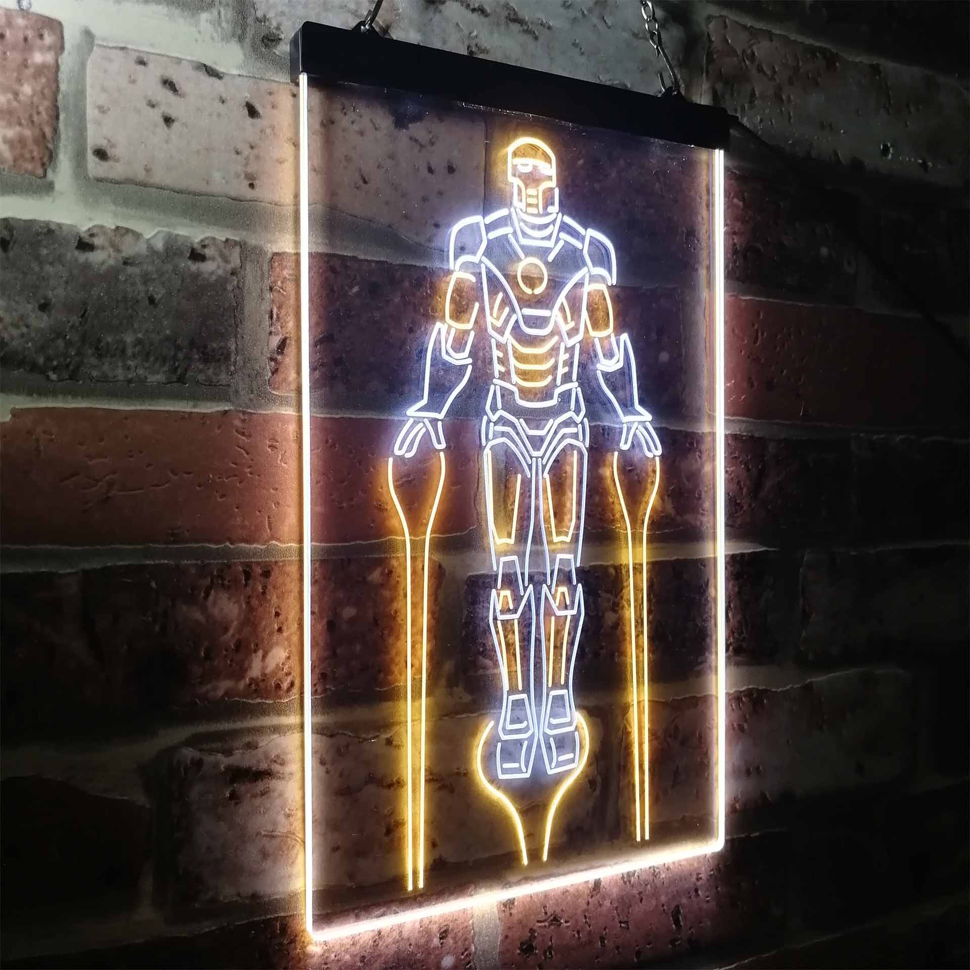 Iron Man Marvels Game Room Neon Light LED Sign - Image 26