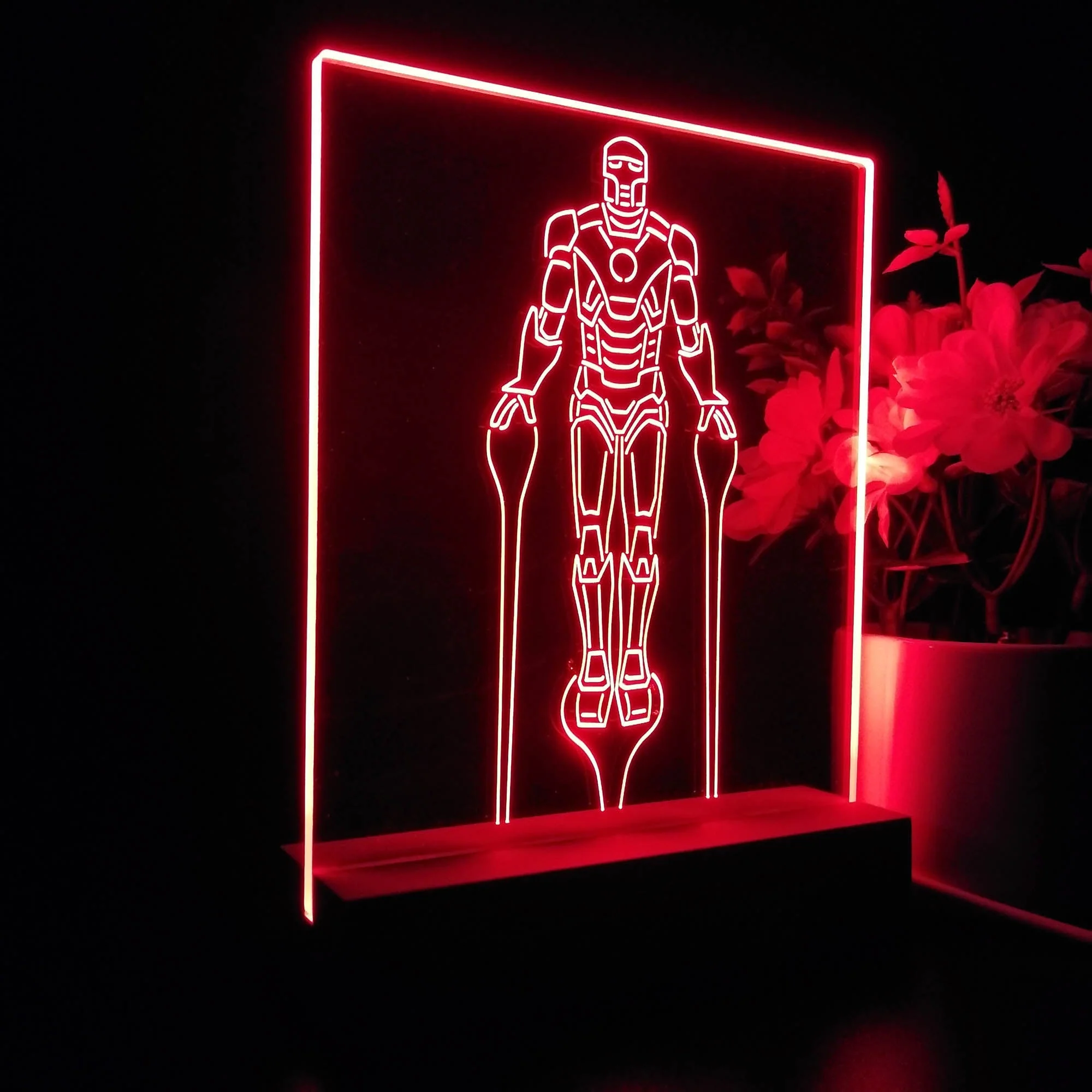 Iron Man Marvels 3D Illusion Night Light Desk Lamp - Image 5