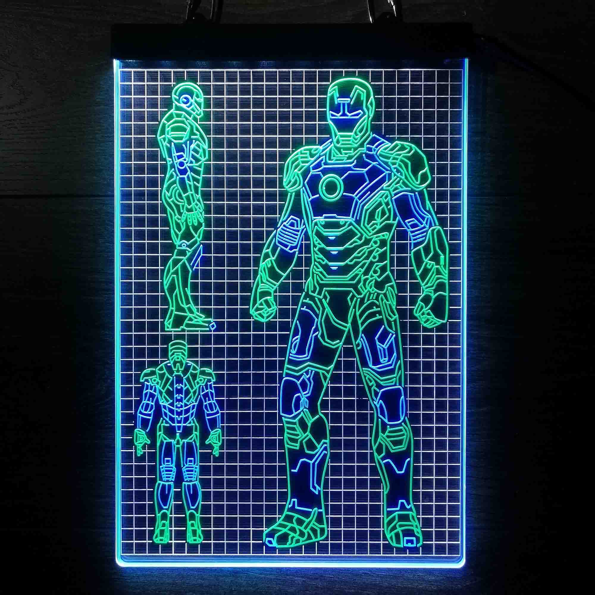 Iron Man Avengers MK43 Neon LED Sign 3 Colors - Image 6