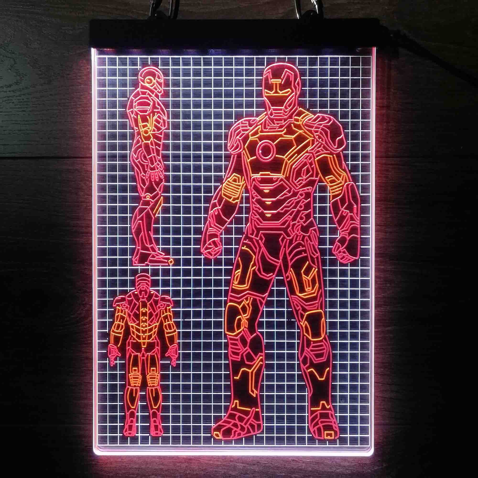 Iron Man Avengers MK43 Neon LED Sign 3 Colors - Image 8