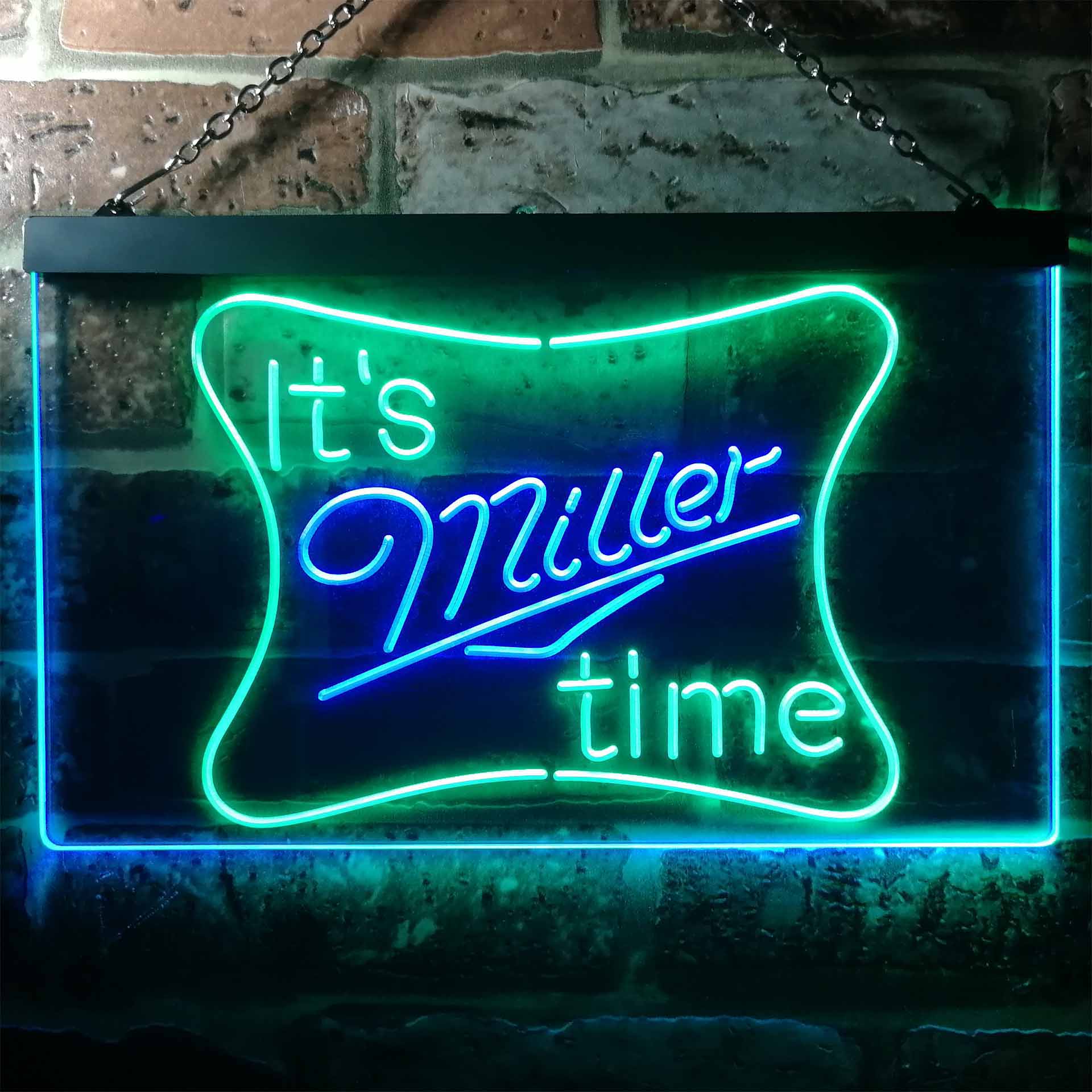 Miller It's Miller Time Bar Neon LED Sign - Image 10