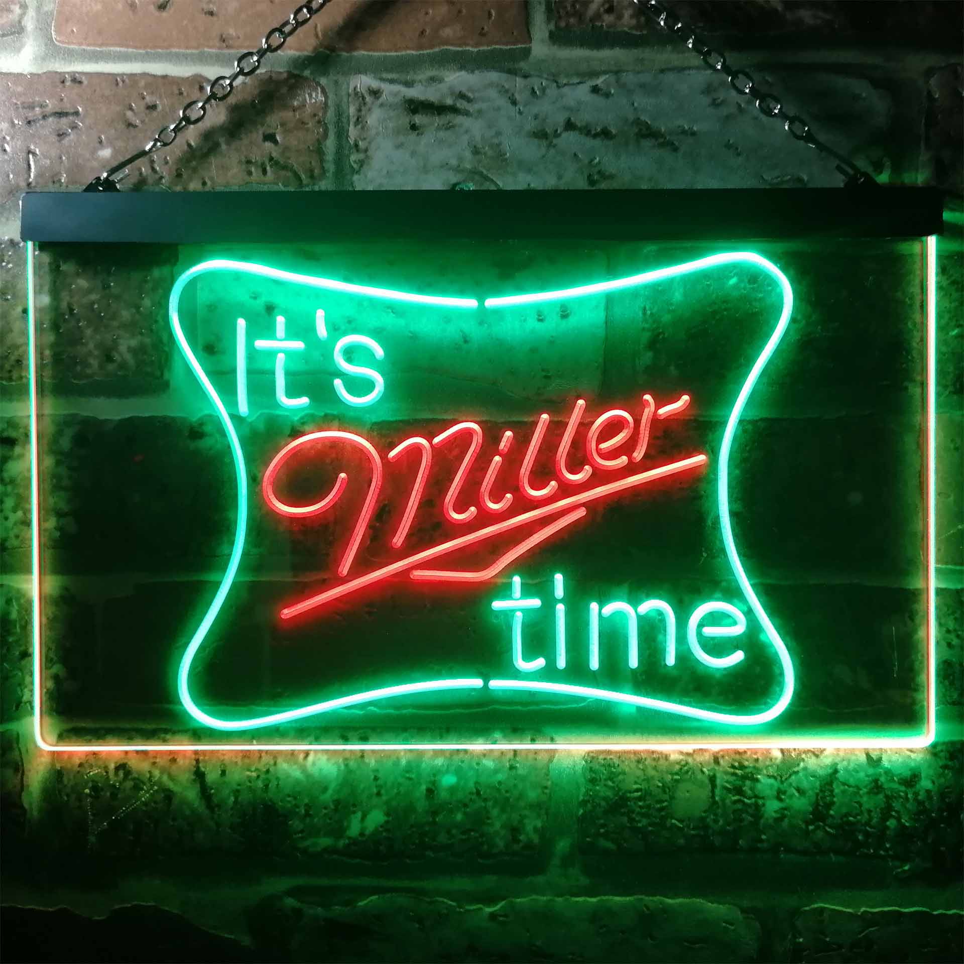 Miller It's Miller Time Bar Neon LED Sign - Image 3