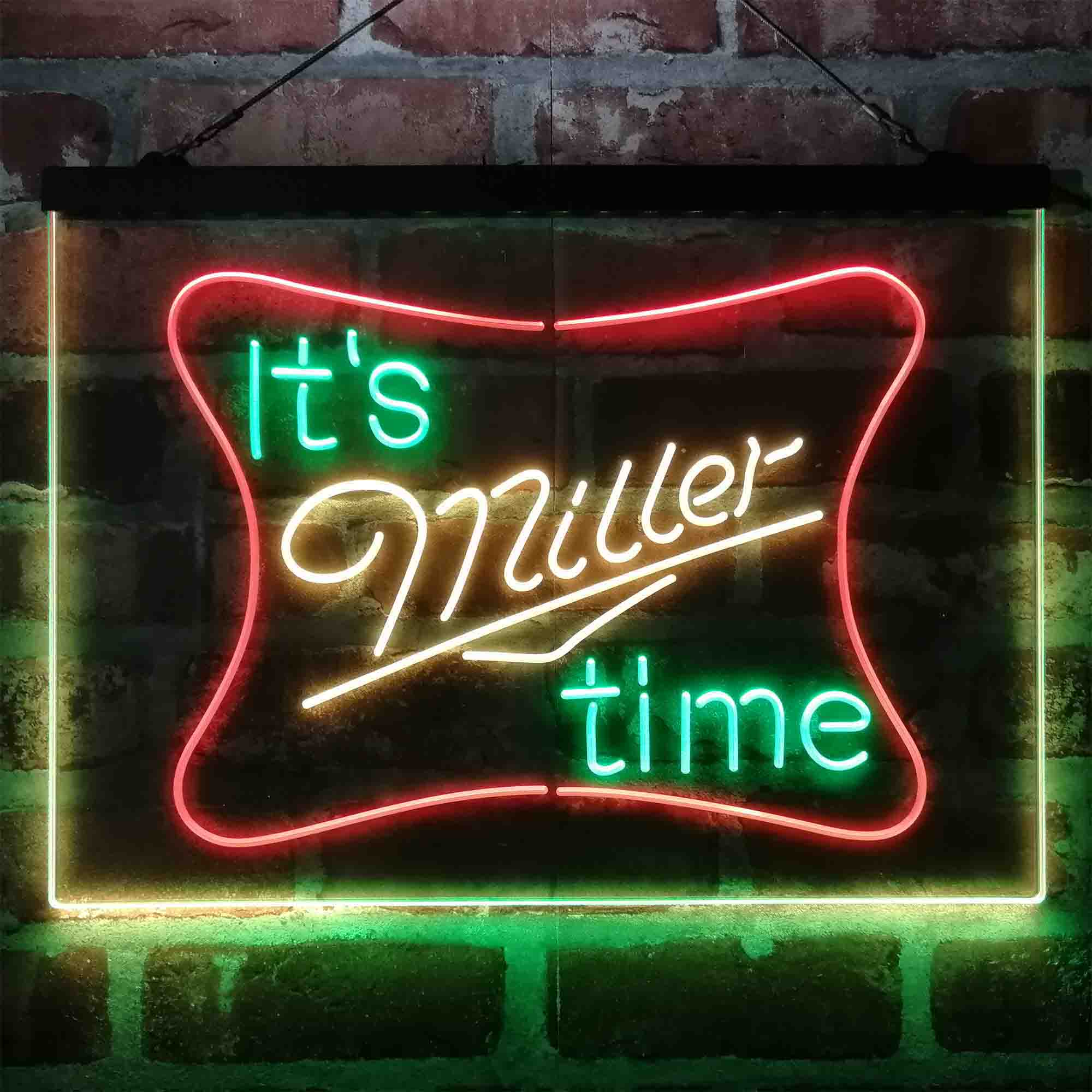It's Miller Time Neon 3-Color LED Sign - Image 11