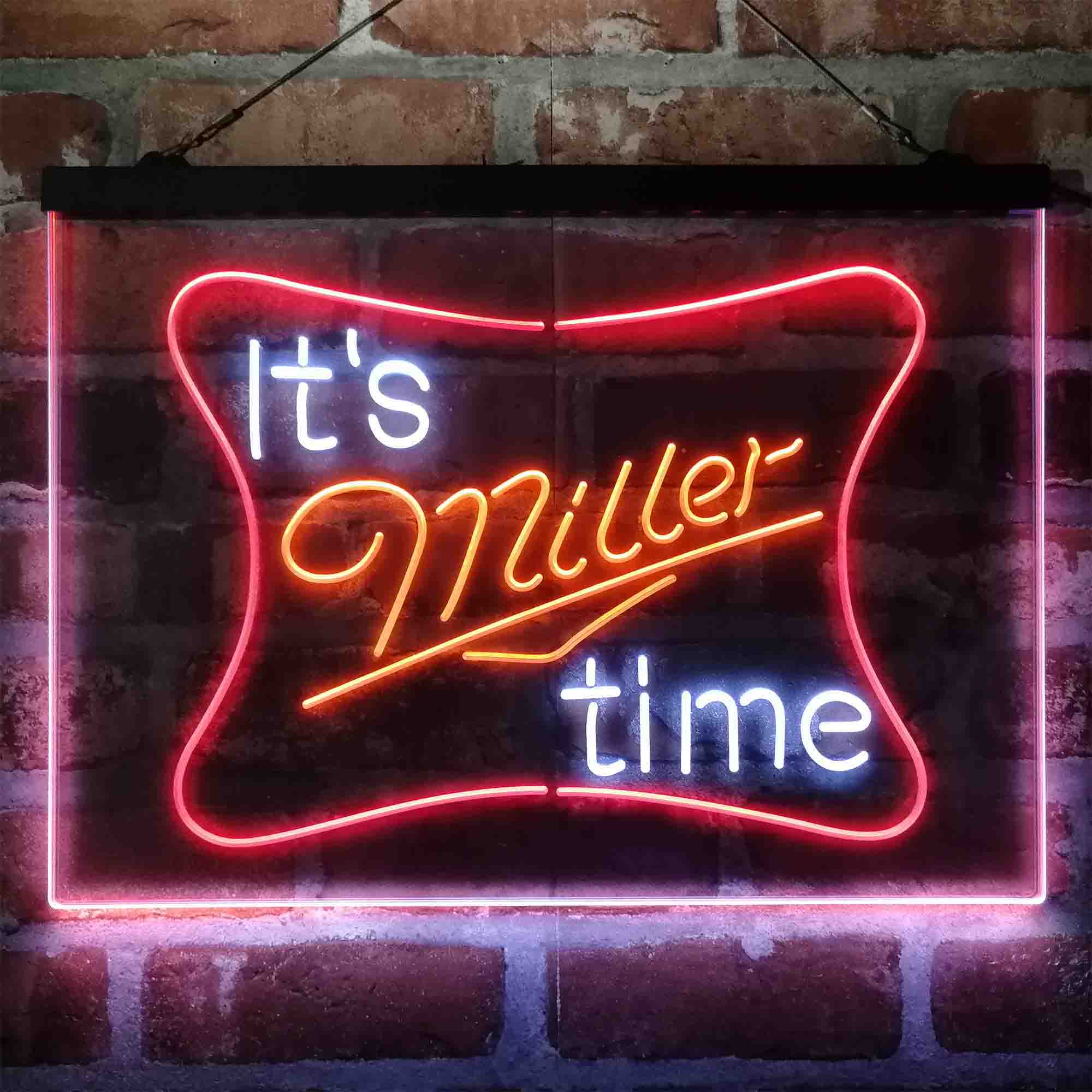It's Miller Time Neon 3-Color LED Sign - Image 13