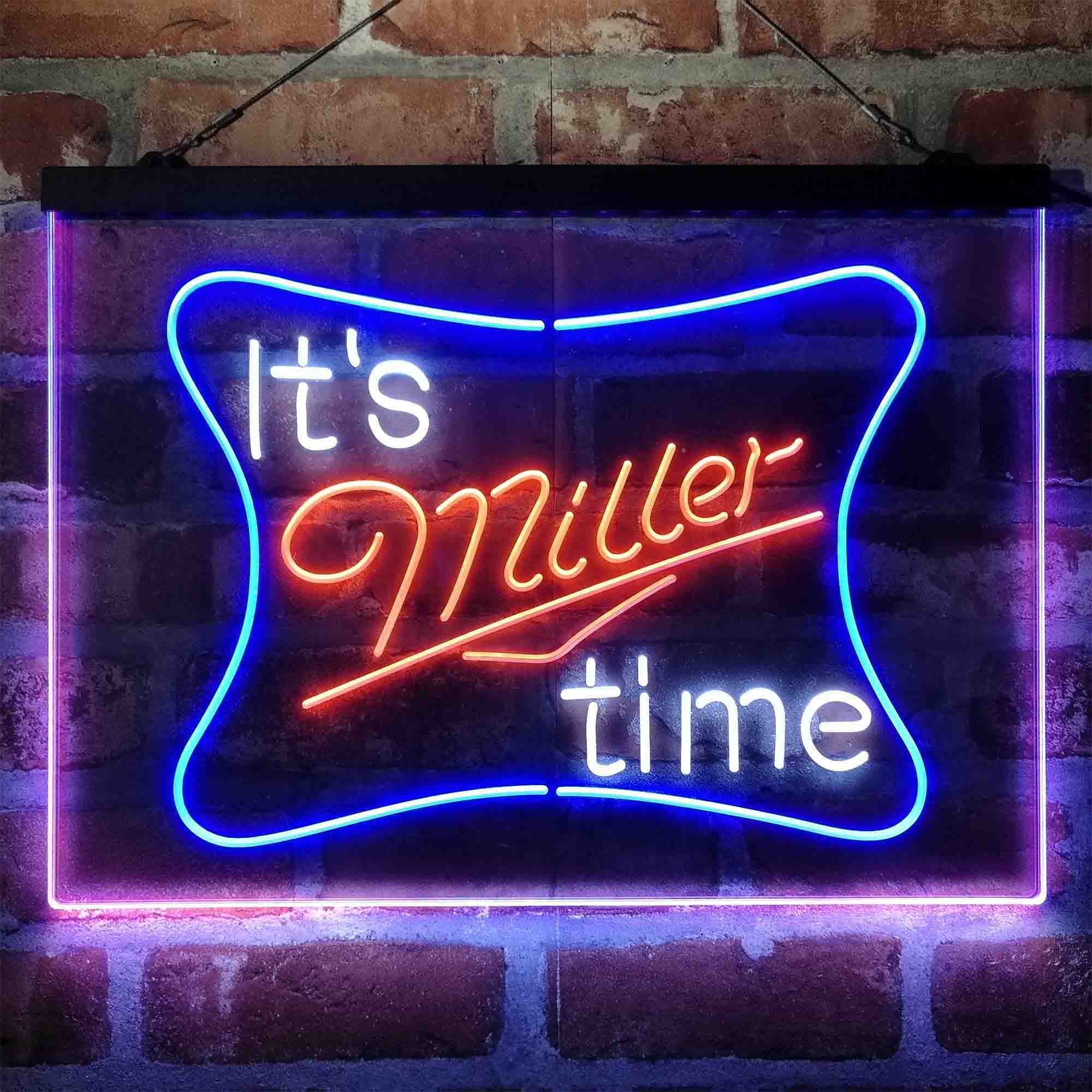 It's Miller Time Neon 3-Color LED Sign - Image 5