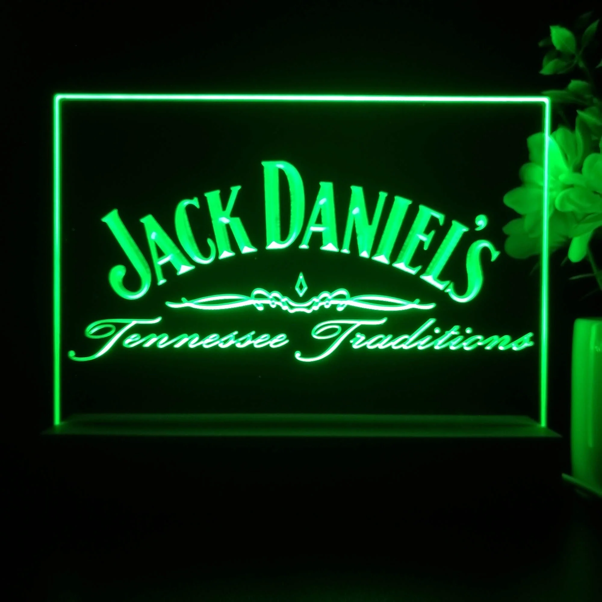 Jack Daniel's Tennessee Traditions Neon Sign Pub Bar Lamp - Image 3