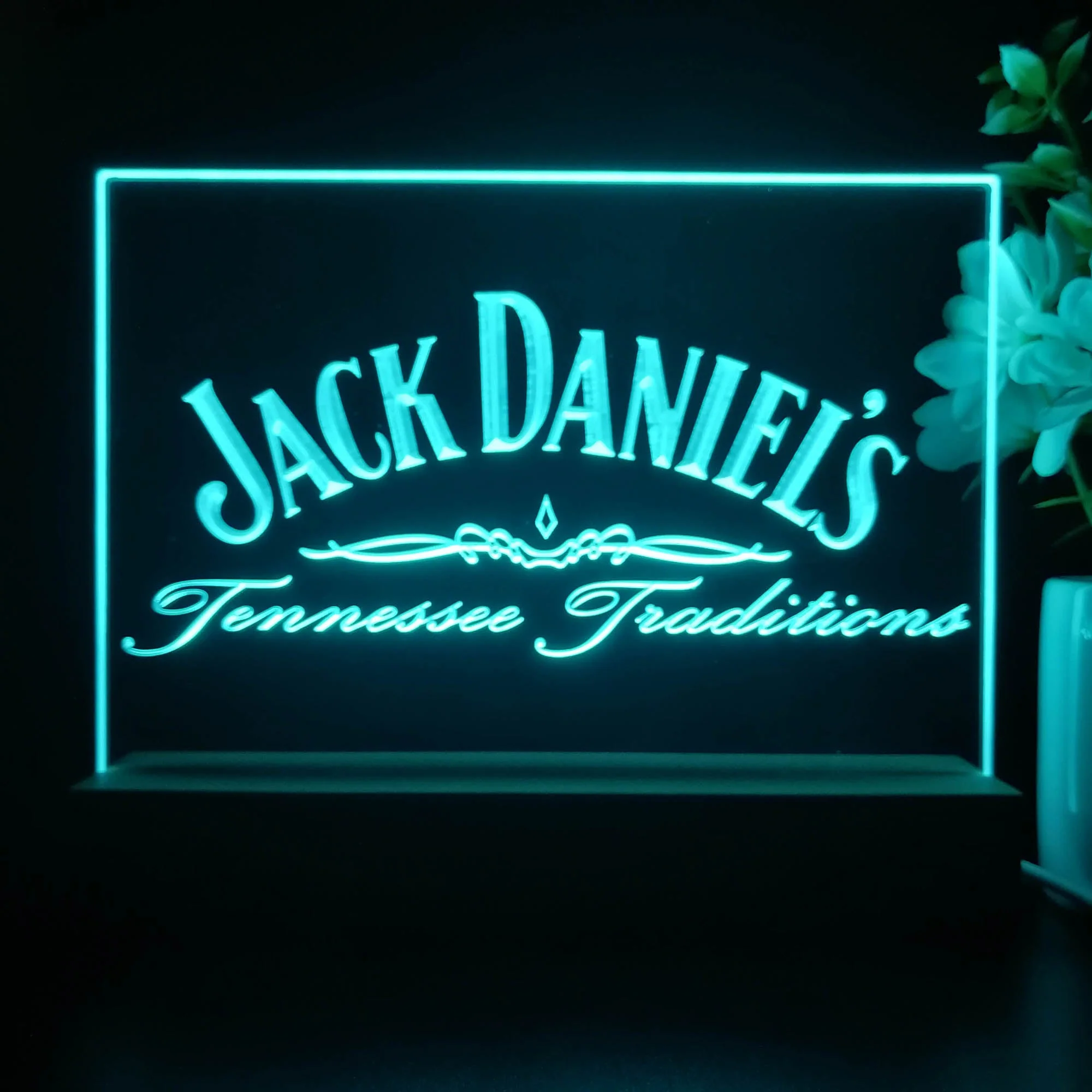 Jack Daniel's Tennessee Traditions Neon Sign Pub Bar Lamp - Image 4