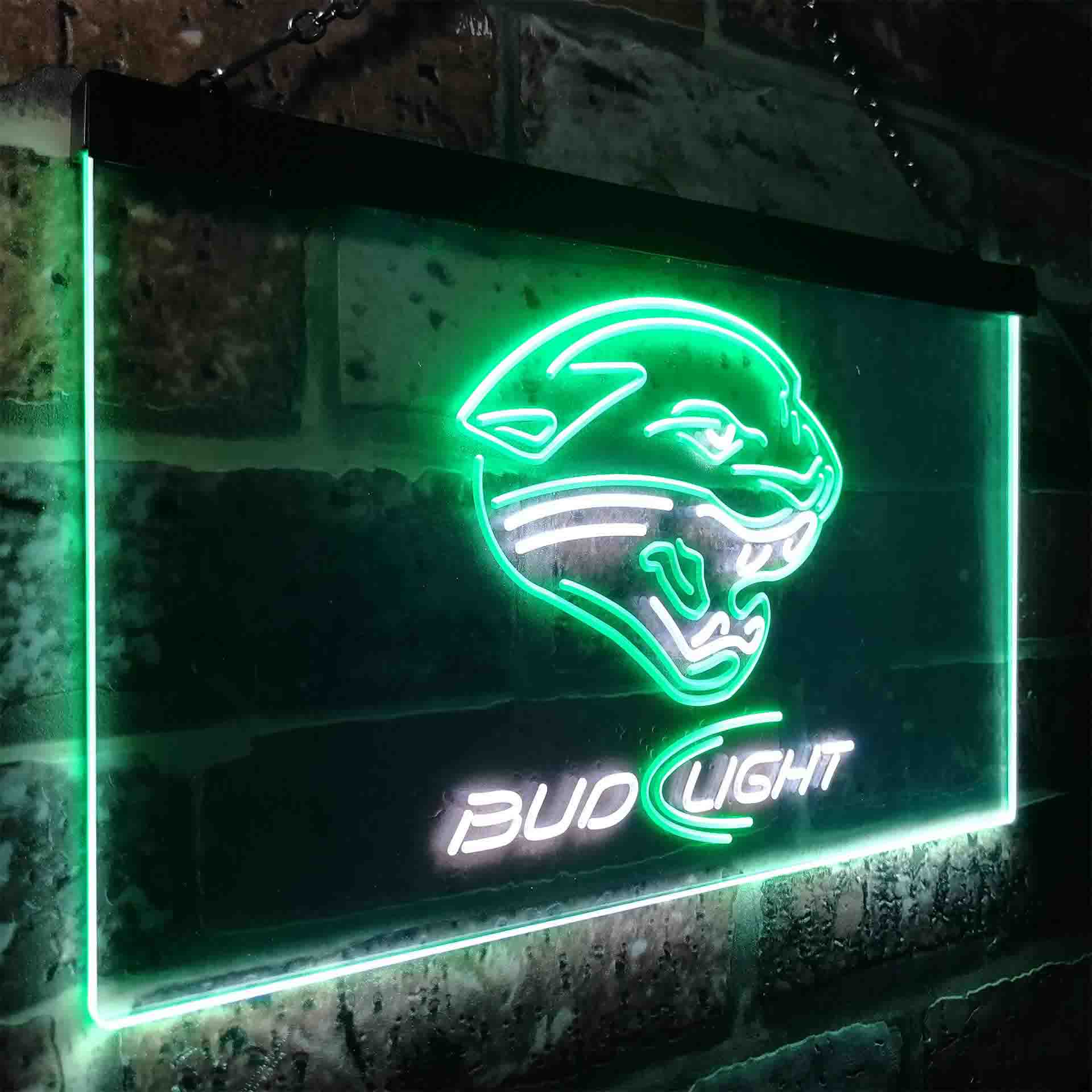 Jacksonville Jaguars Bud Light Neon-Like LED Sign - Image 19