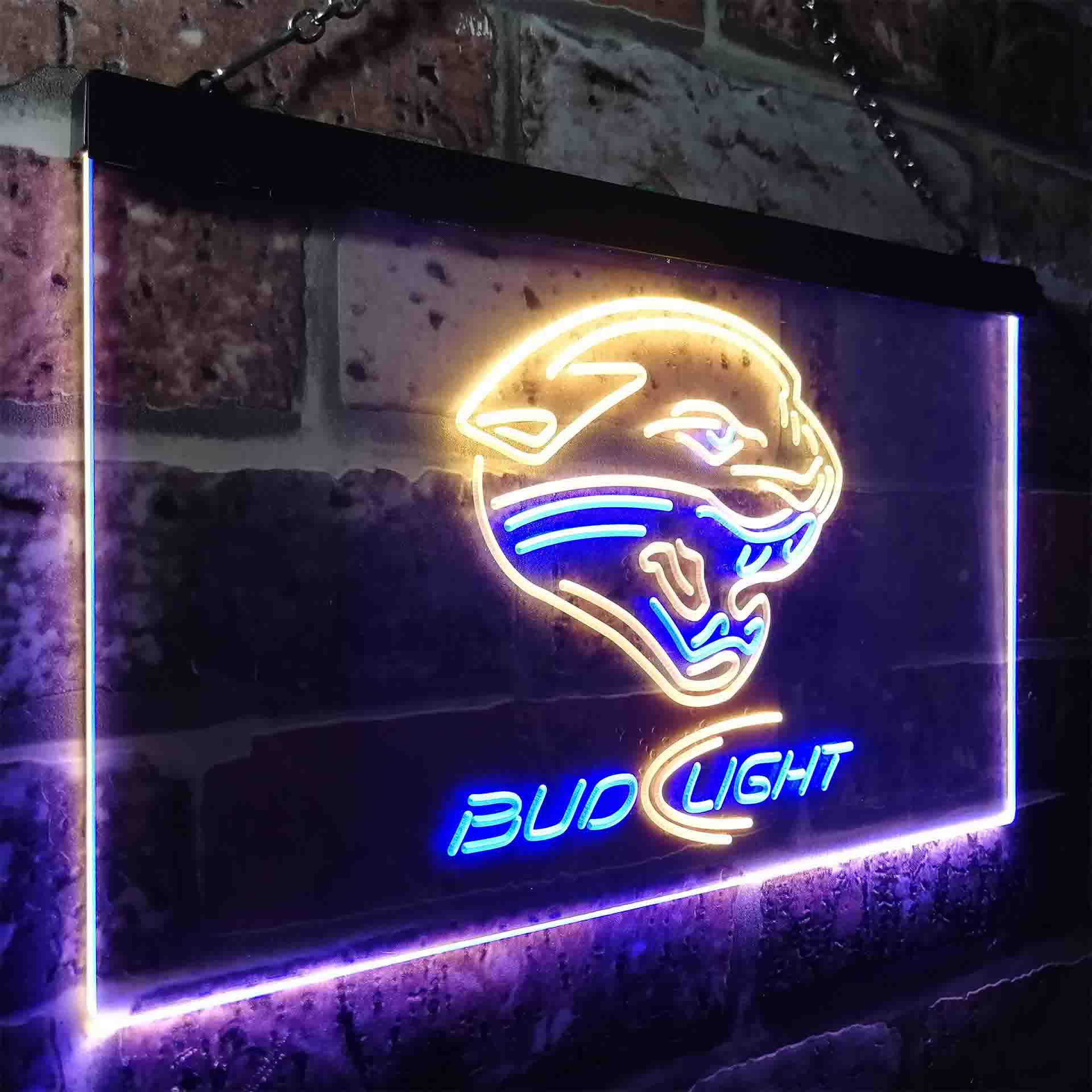 Jacksonville Jaguars Bud Light Neon-Like LED Sign - Image 23