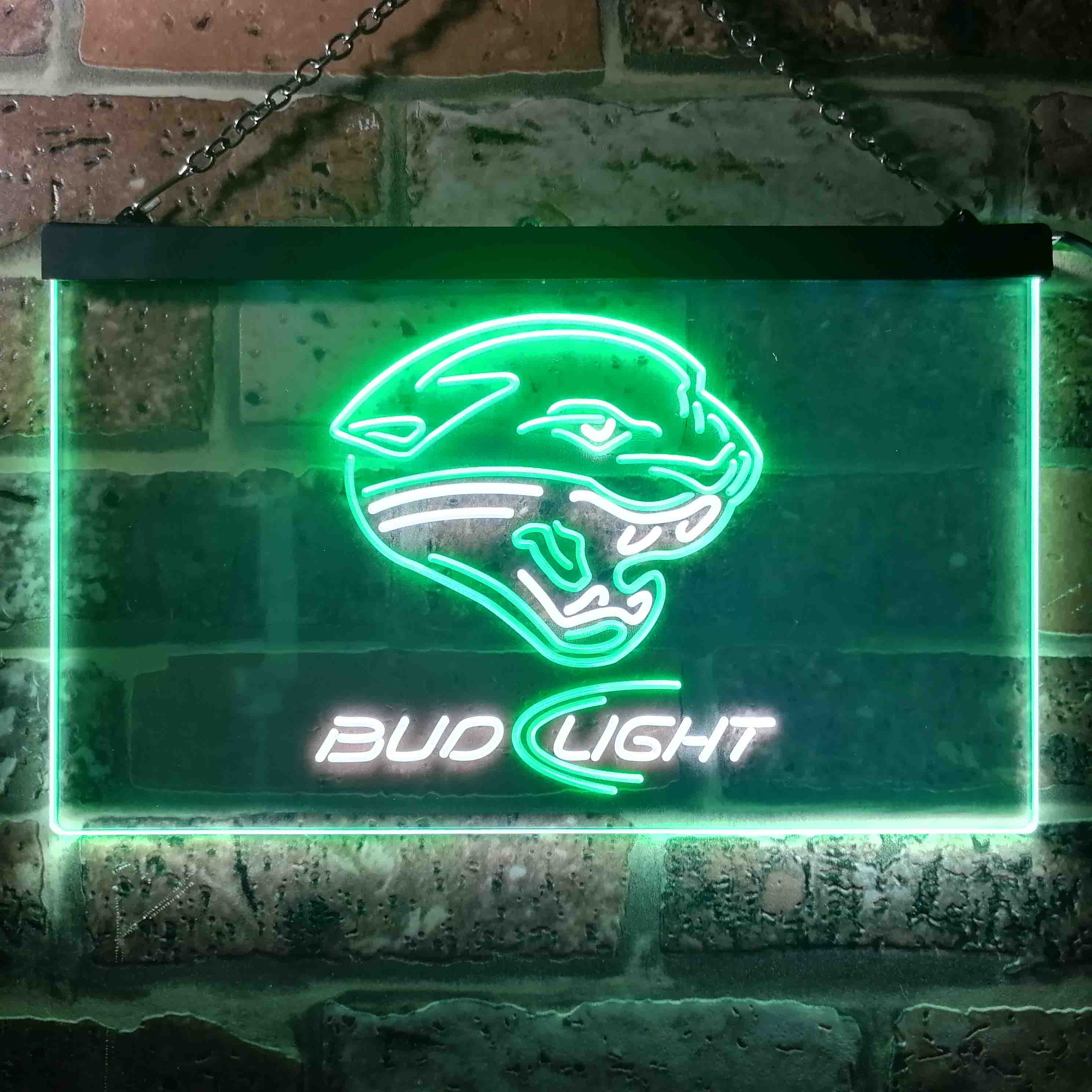 Jacksonville Jaguars Bud Light Neon-Like LED Sign - Image 6