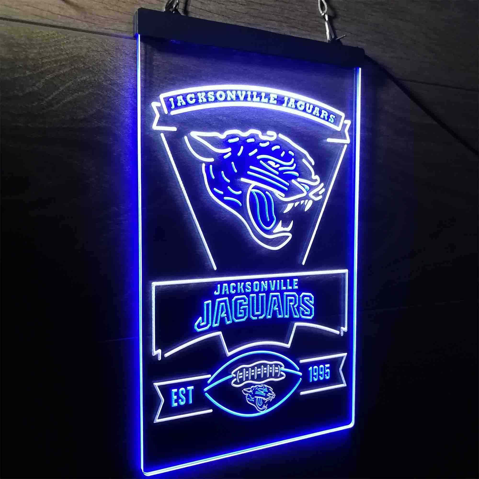 Jacksonville Jaguars Est. 1995 Neon-Like LED Sign - Image 19