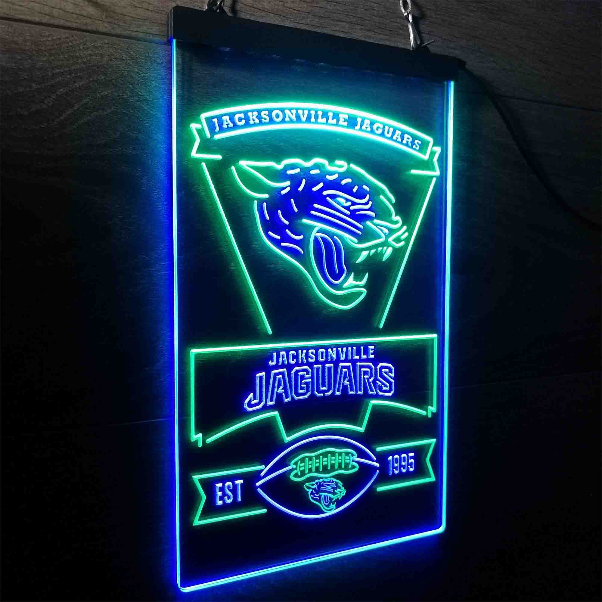 Jacksonville Jaguars Est. 1995 Neon-Like LED Sign - Image 21