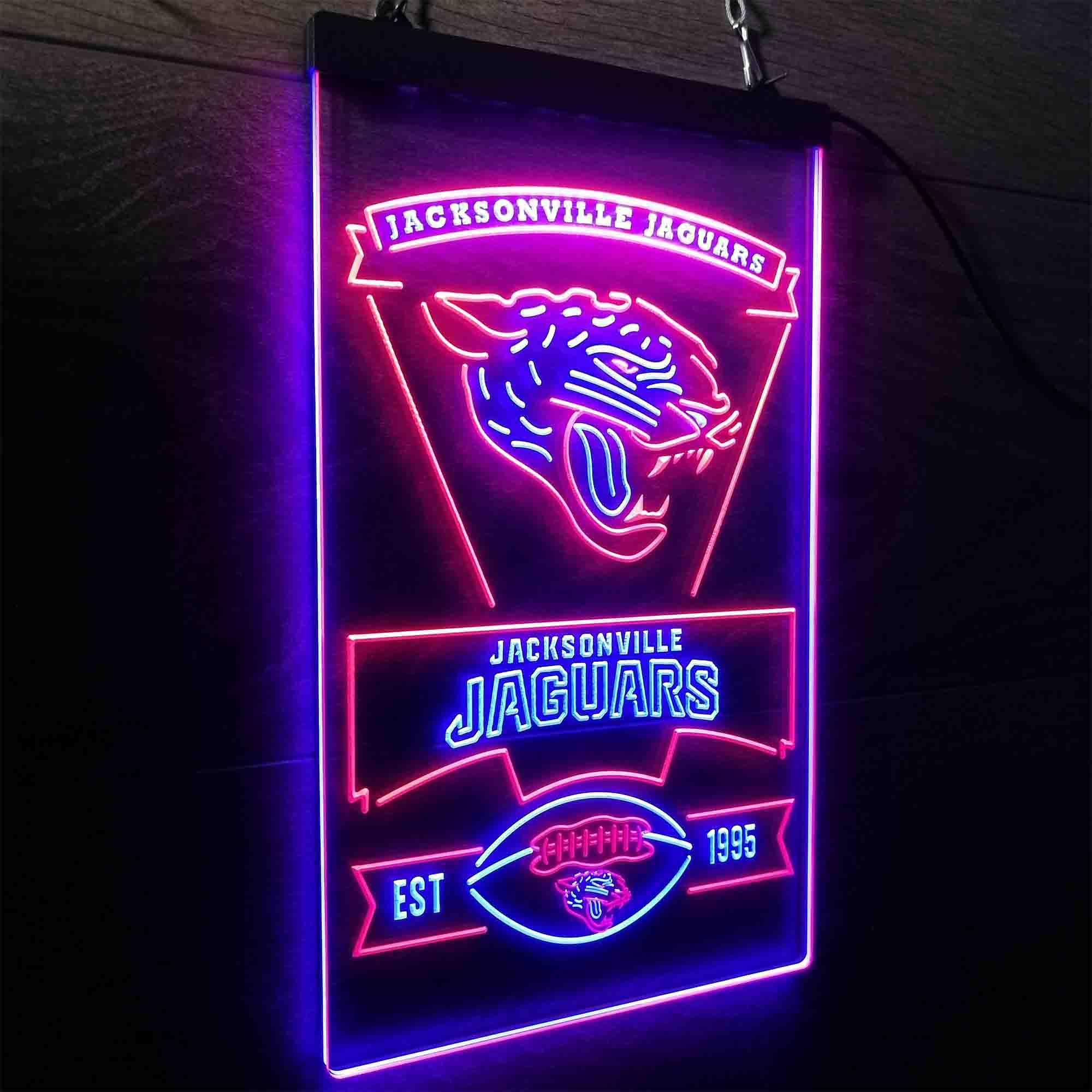 Jacksonville Jaguars Est. 1995 Neon-Like LED Sign - Image 26