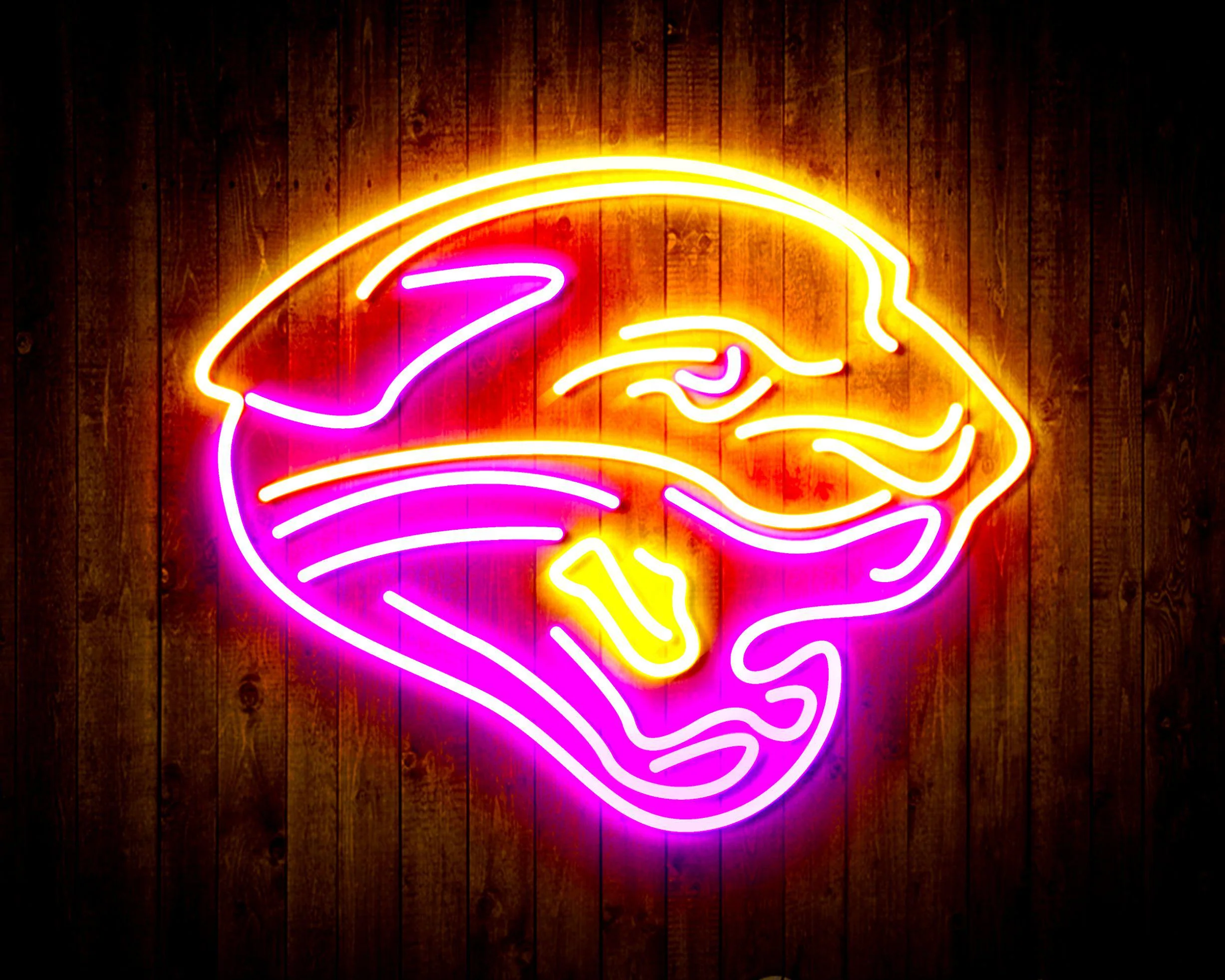 Jacksonville Jaguars Neon-Like Flex LED Sign Multi Color - Image 11