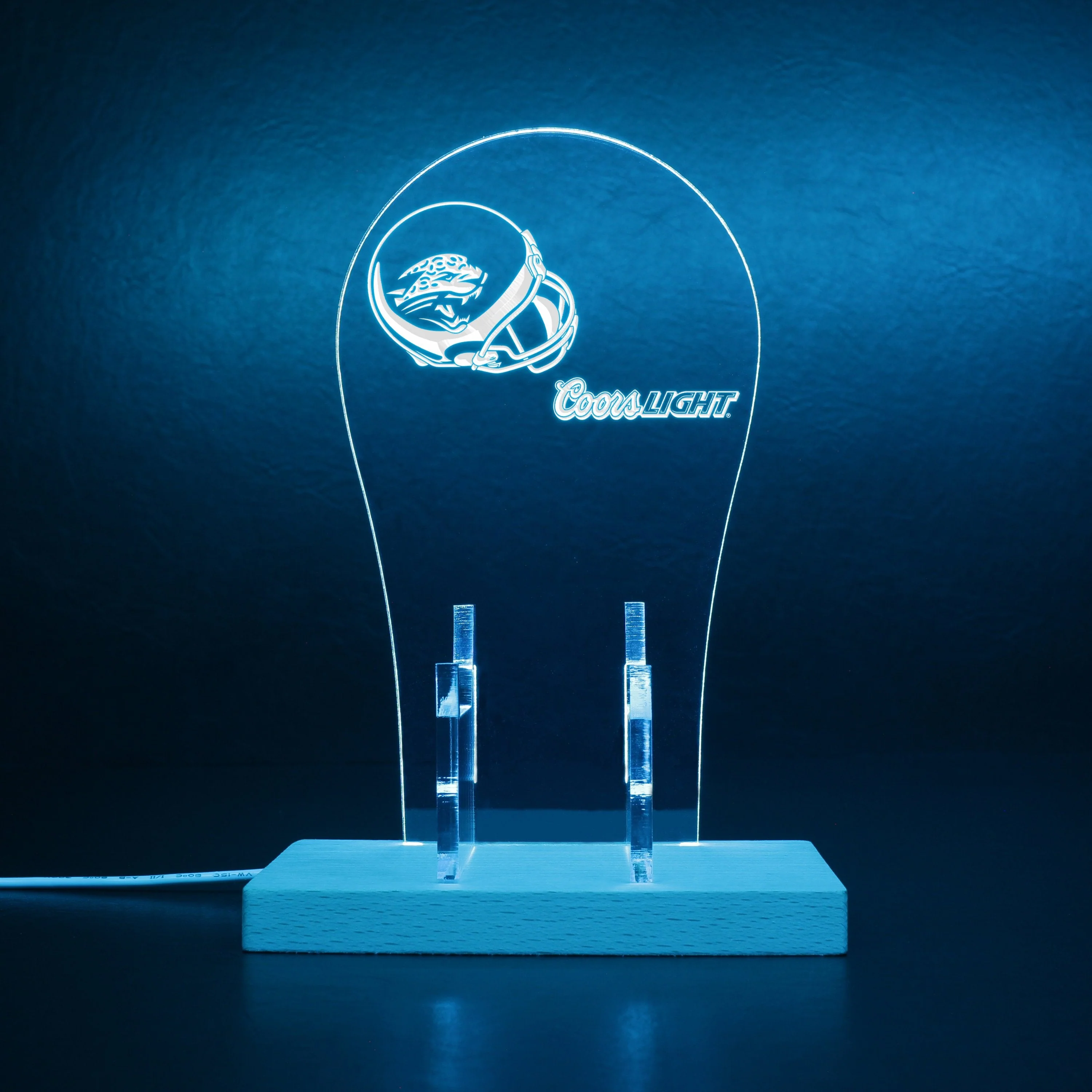 Jacksonville Jaguars Helmet Logo LED Gaming Headset Controller Stand - Image 5