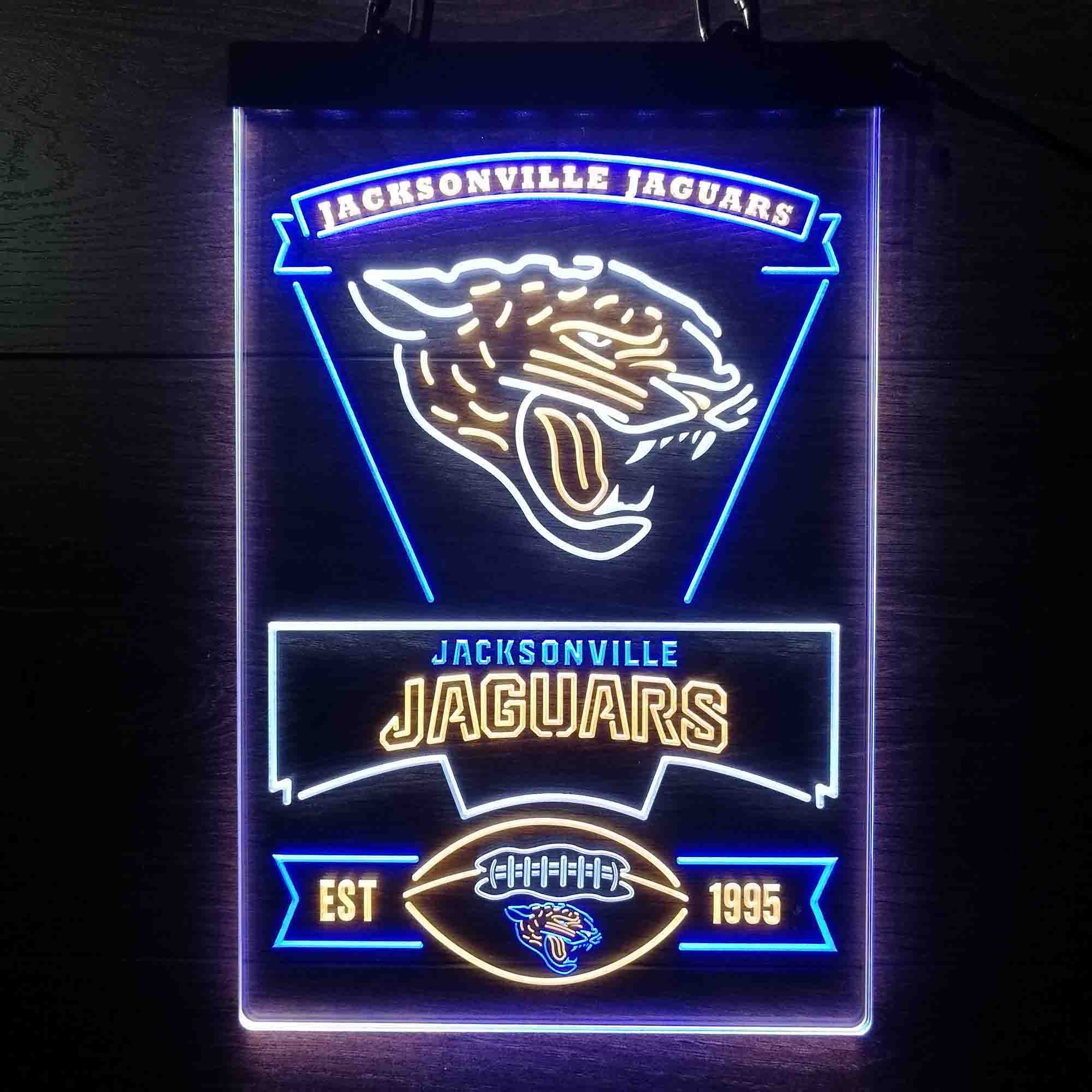 Jacksonville Jaguars Neon LED Sign 3 Colors - Image 7